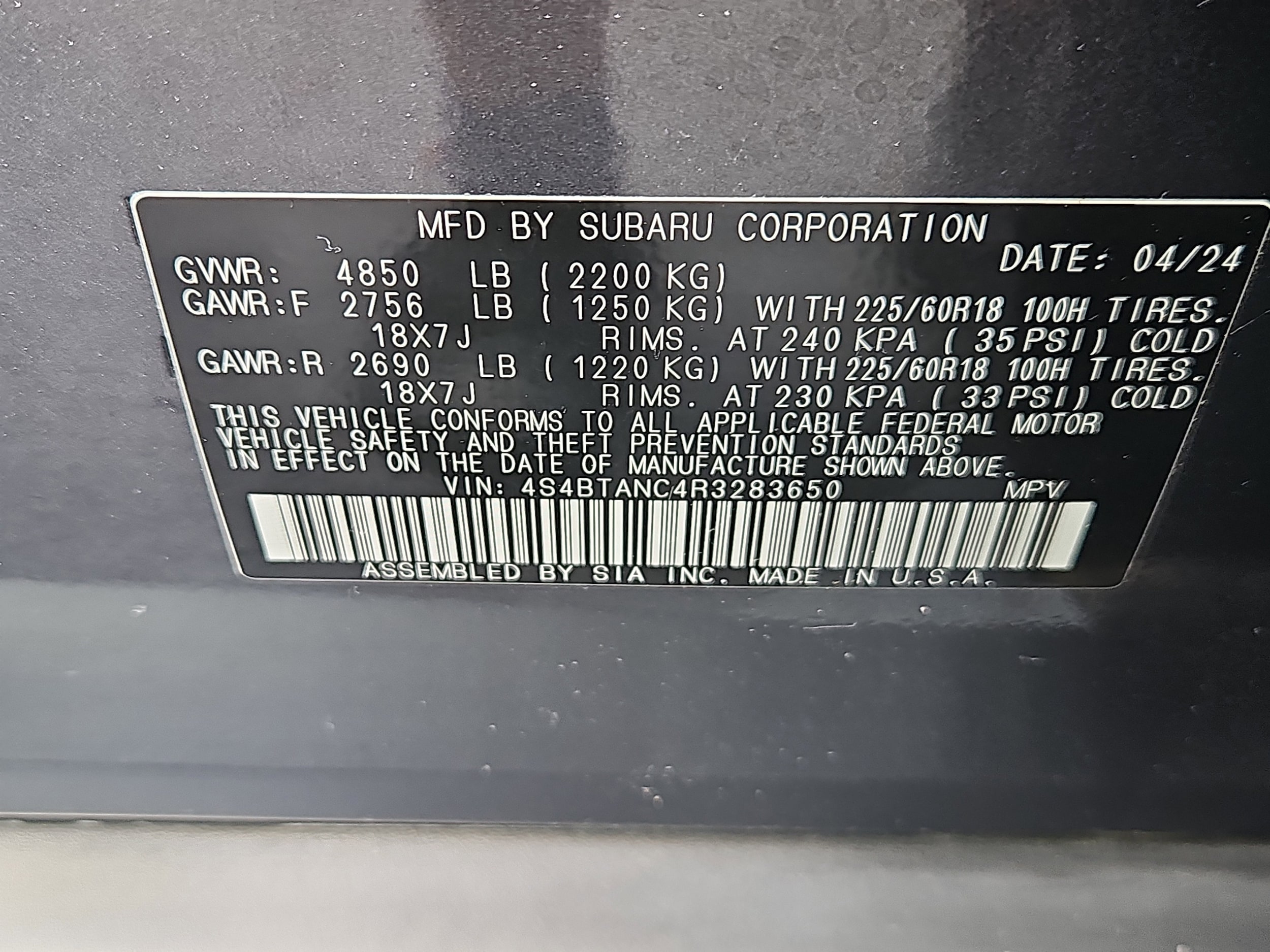used 2024 Subaru Outback car, priced at $35,245