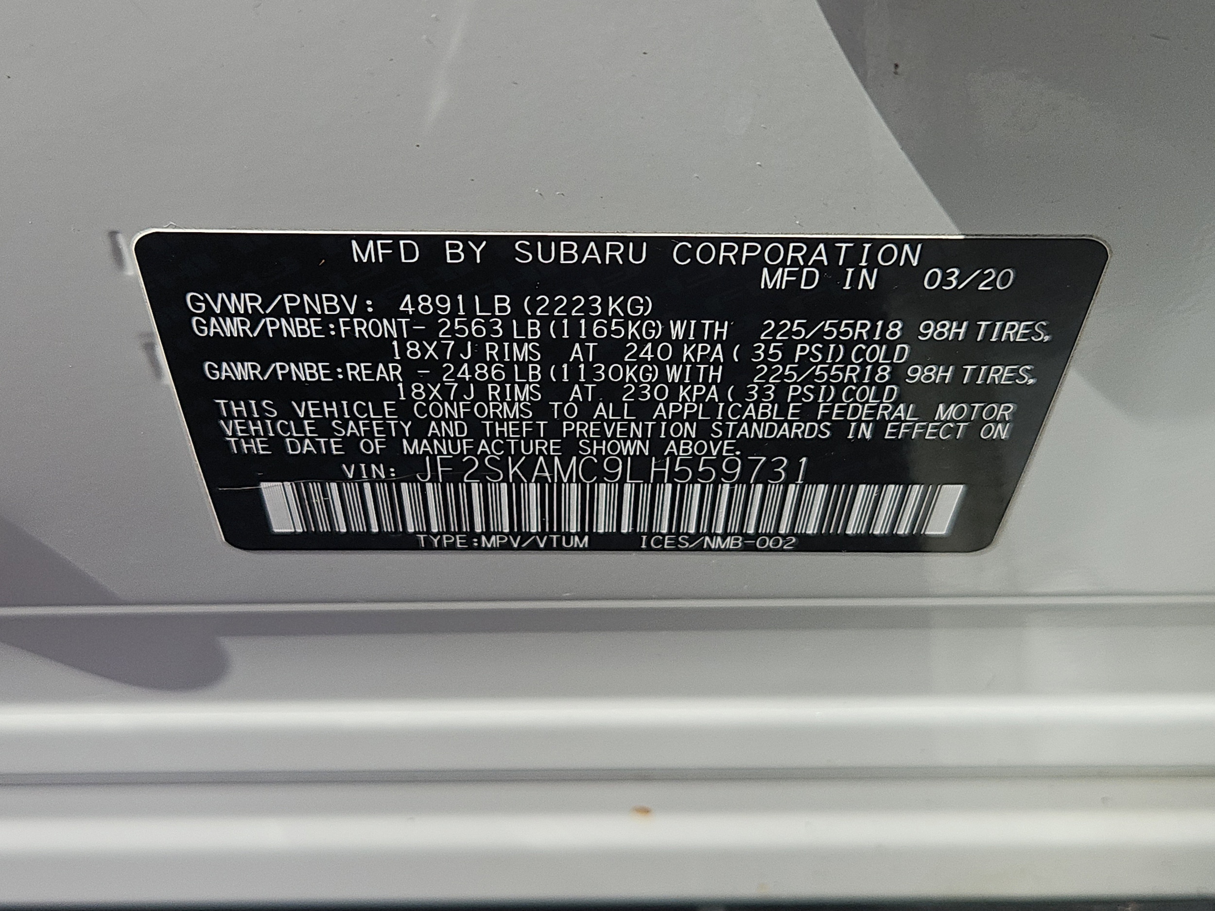 used 2020 Subaru Forester car, priced at $23,264