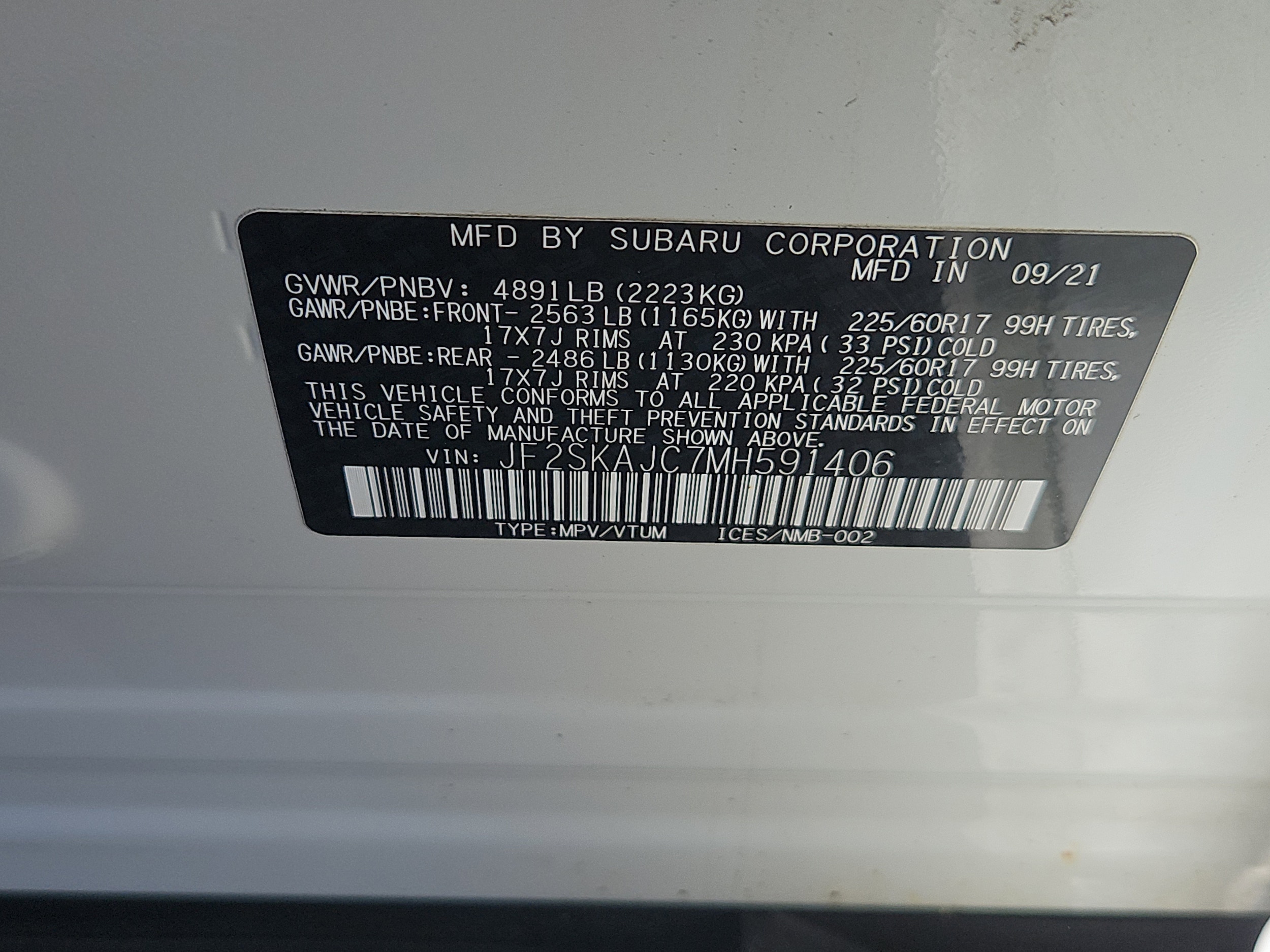 used 2021 Subaru Forester car, priced at $20,990