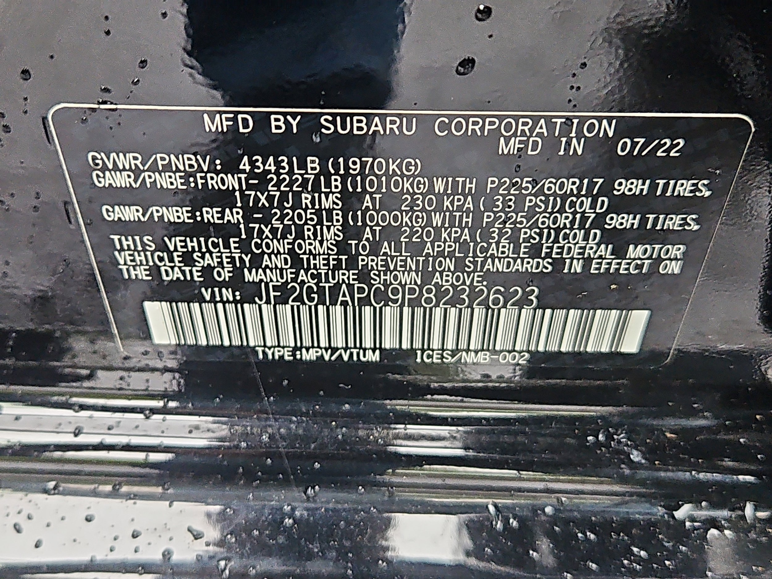used 2023 Subaru Crosstrek car, priced at $27,523