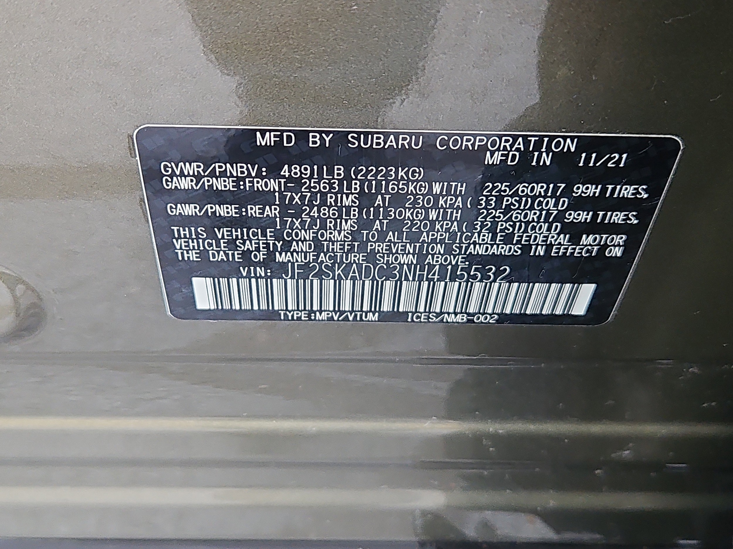 used 2022 Subaru Forester car, priced at $23,910