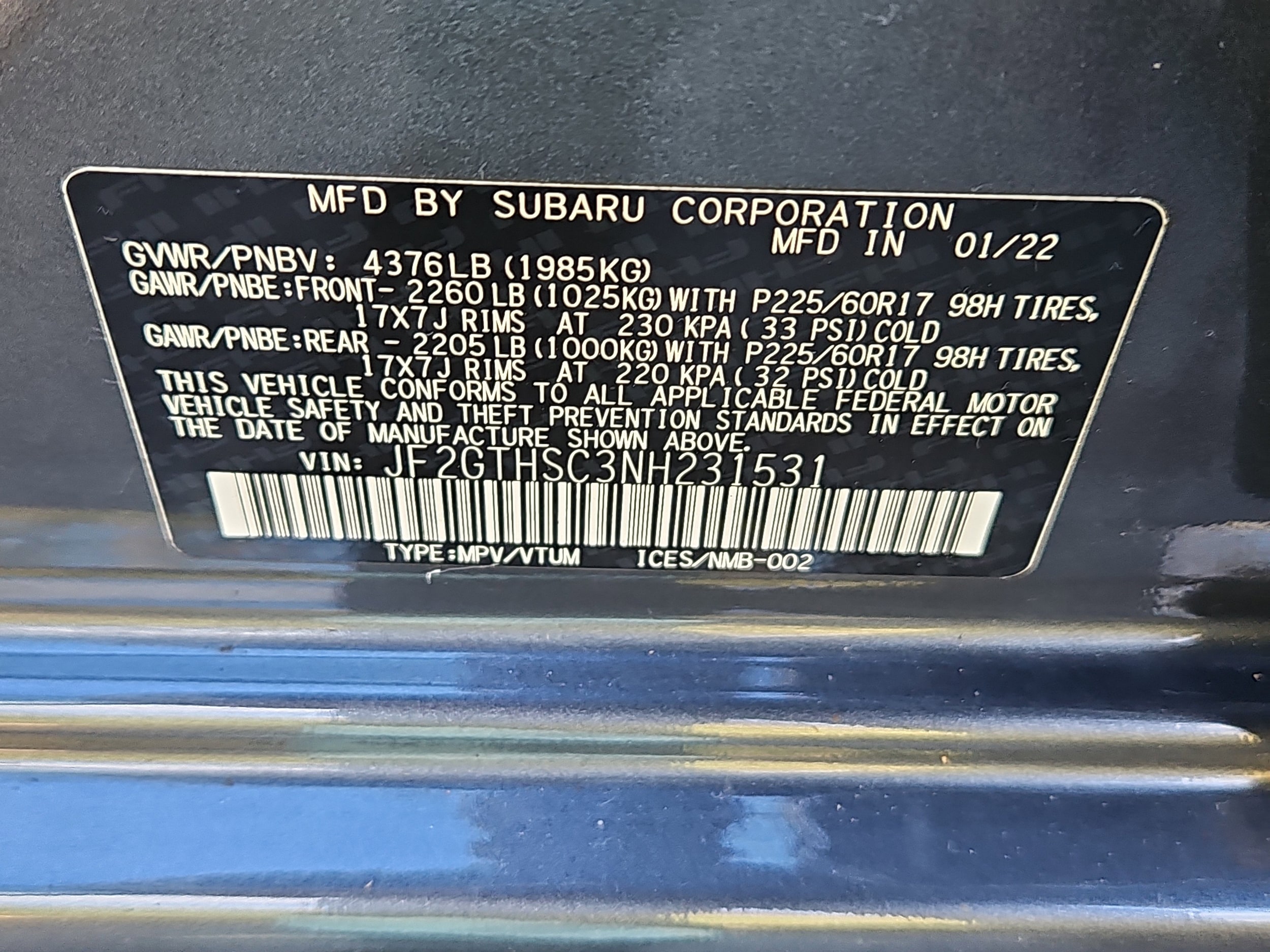 used 2022 Subaru Crosstrek car, priced at $22,990