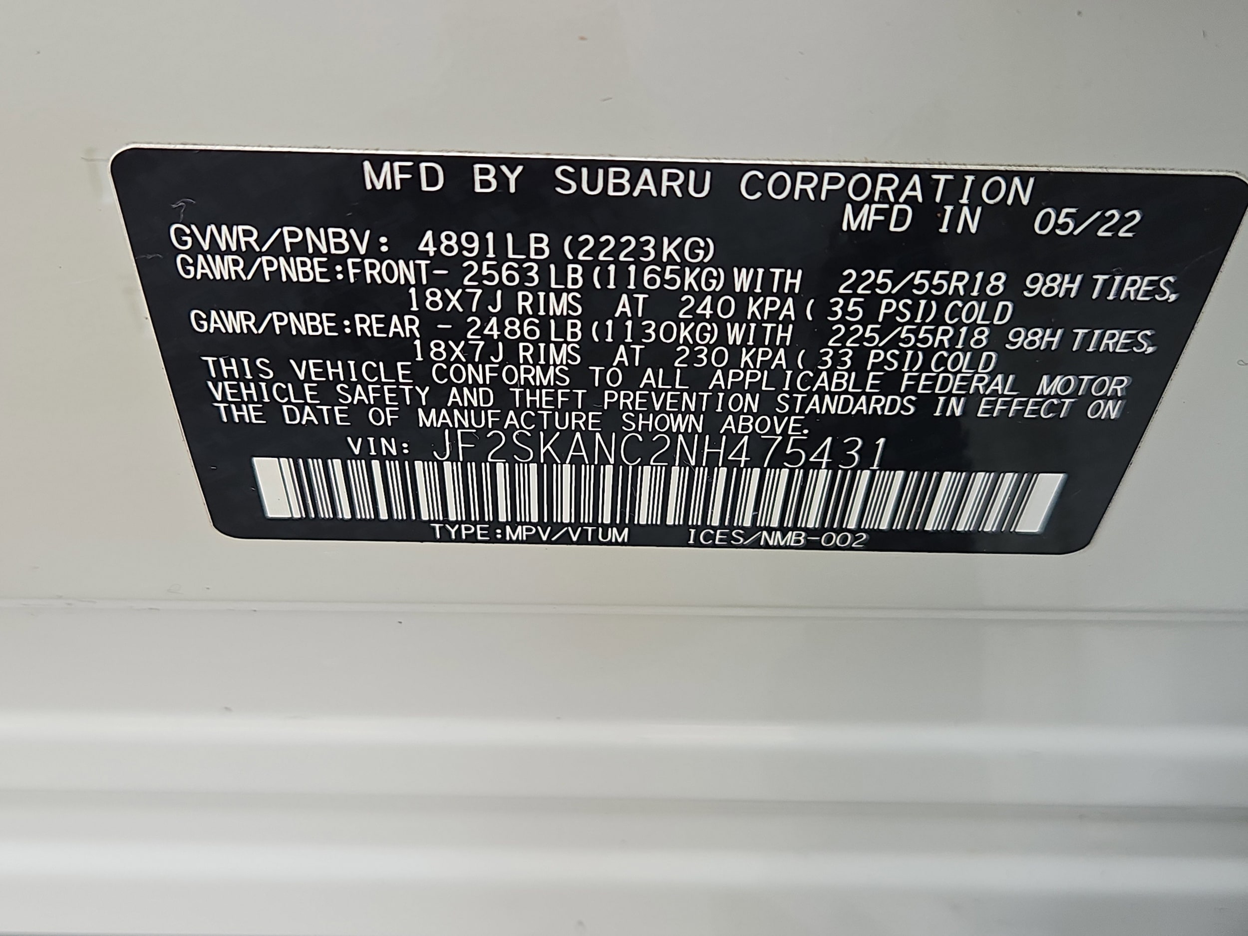 used 2022 Subaru Forester car, priced at $29,137