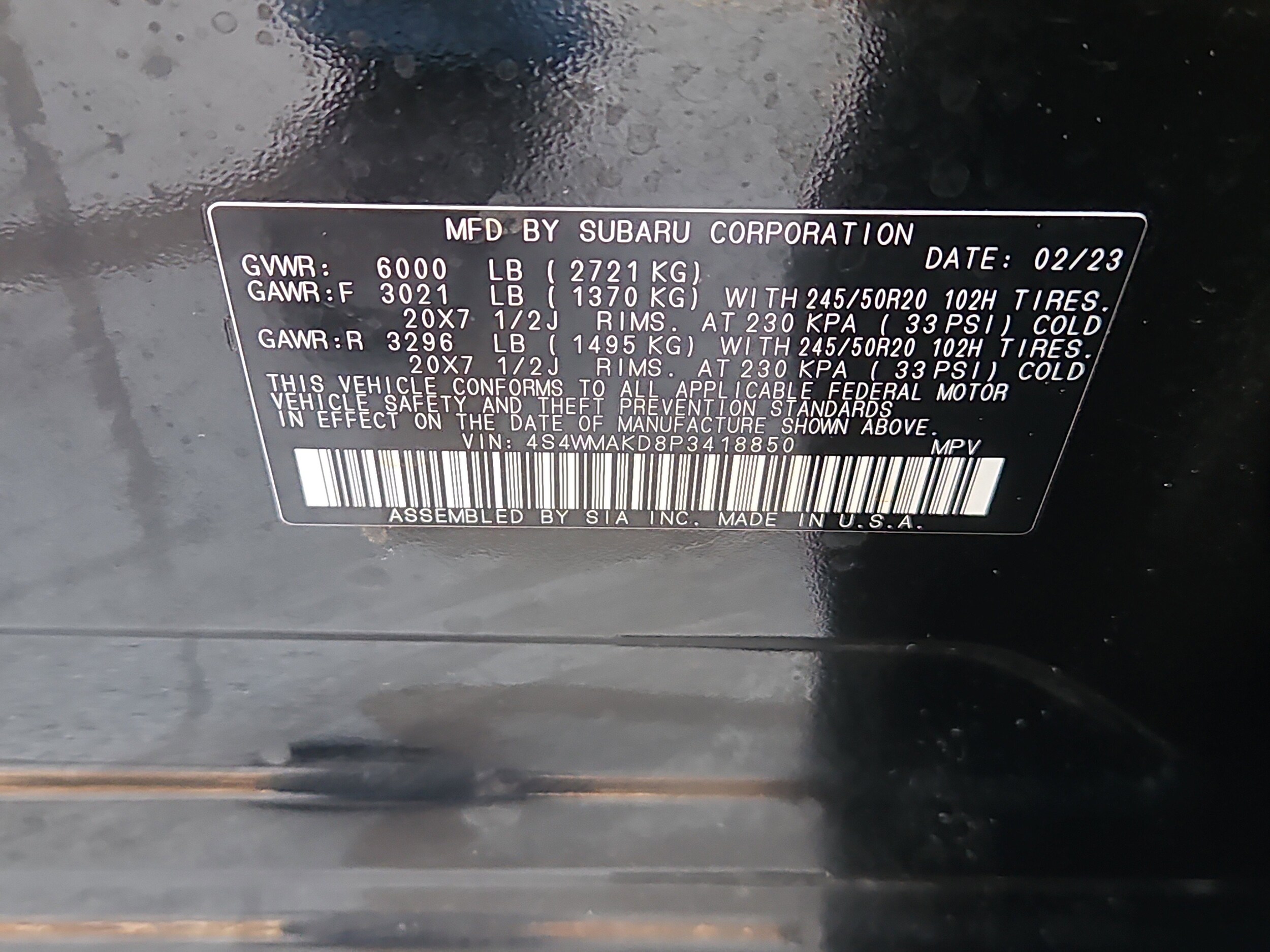 used 2023 Subaru Ascent car, priced at $35,640