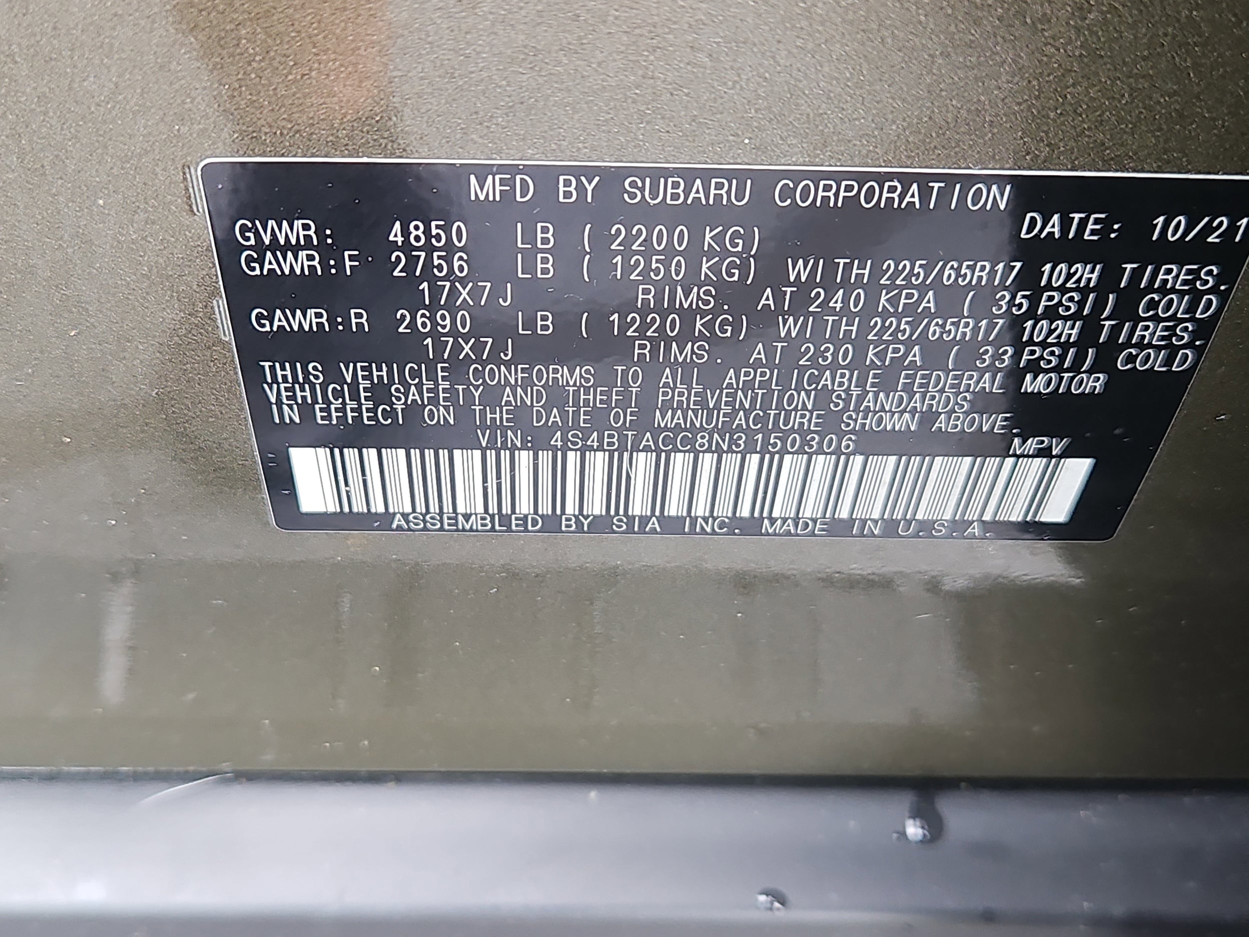 used 2022 Subaru Outback car, priced at $26,990