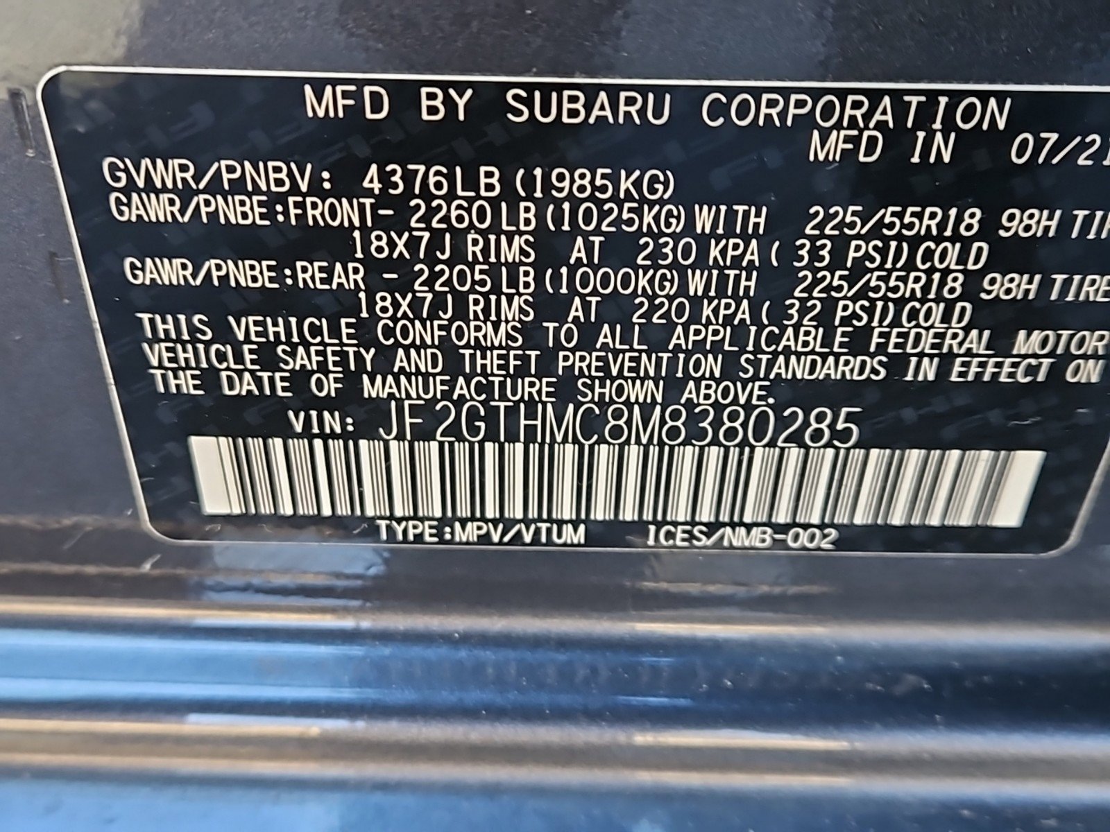 used 2021 Subaru Crosstrek car, priced at $24,990