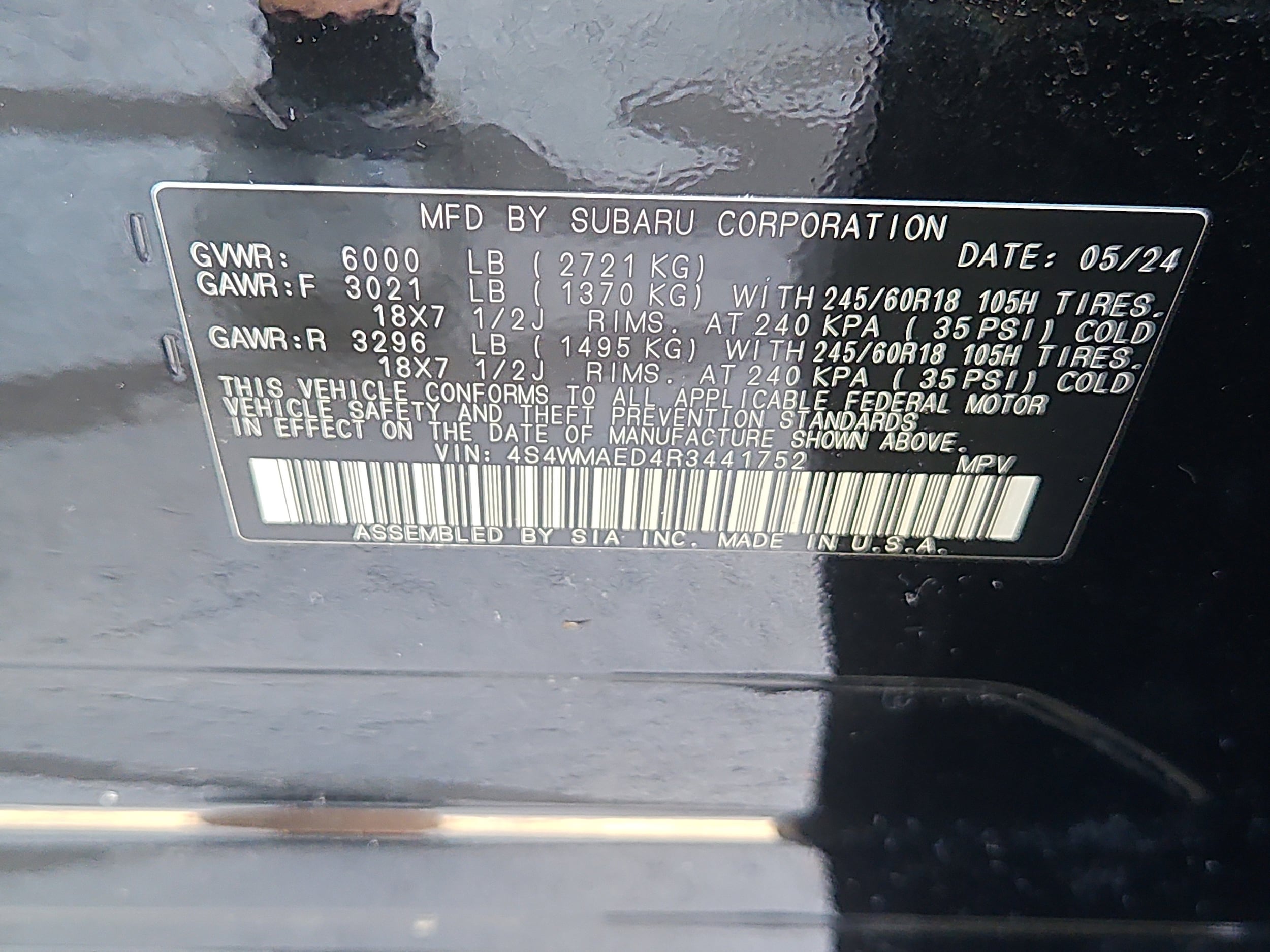 used 2024 Subaru Ascent car, priced at $35,990