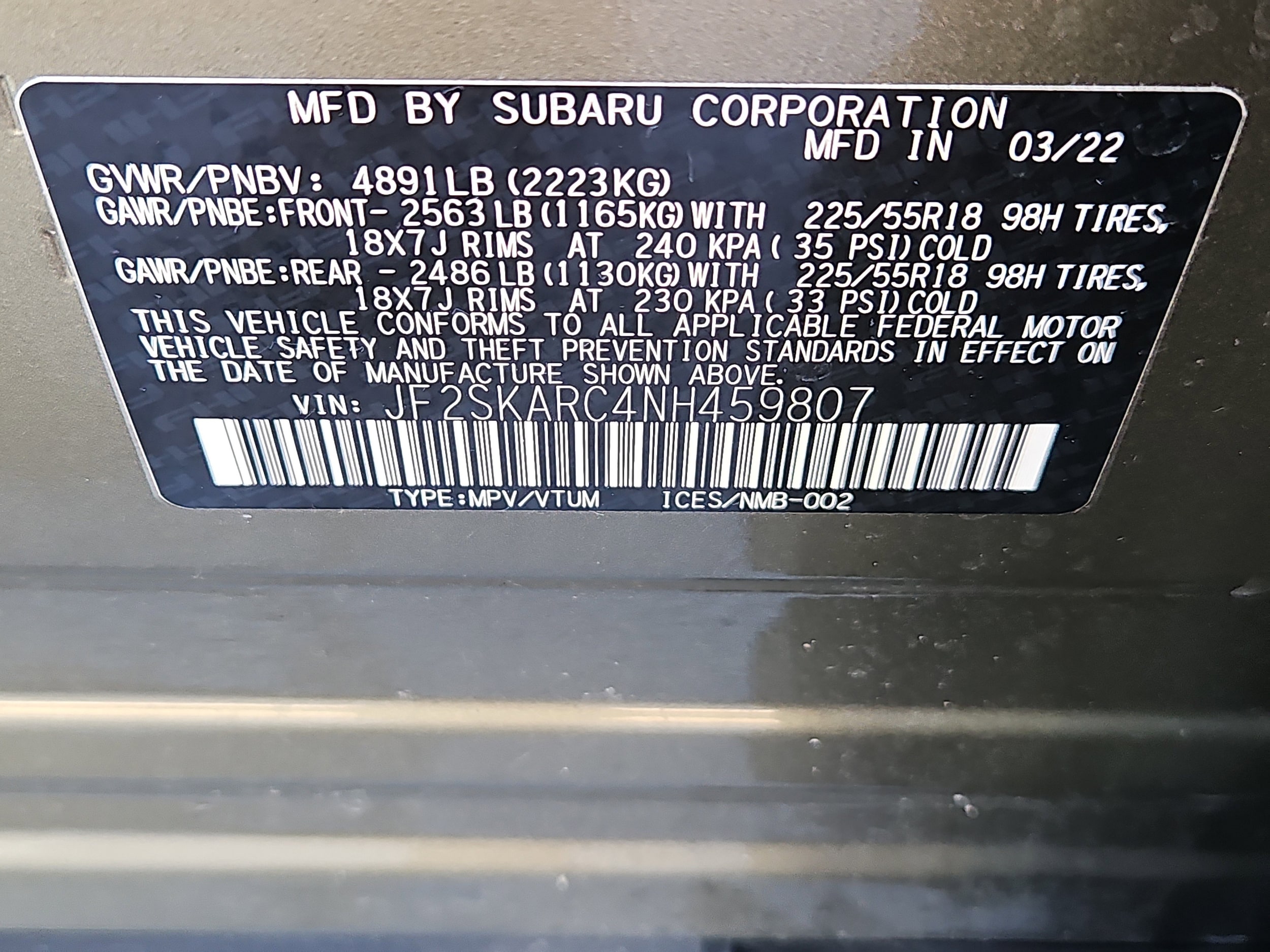 used 2022 Subaru Forester car, priced at $31,706