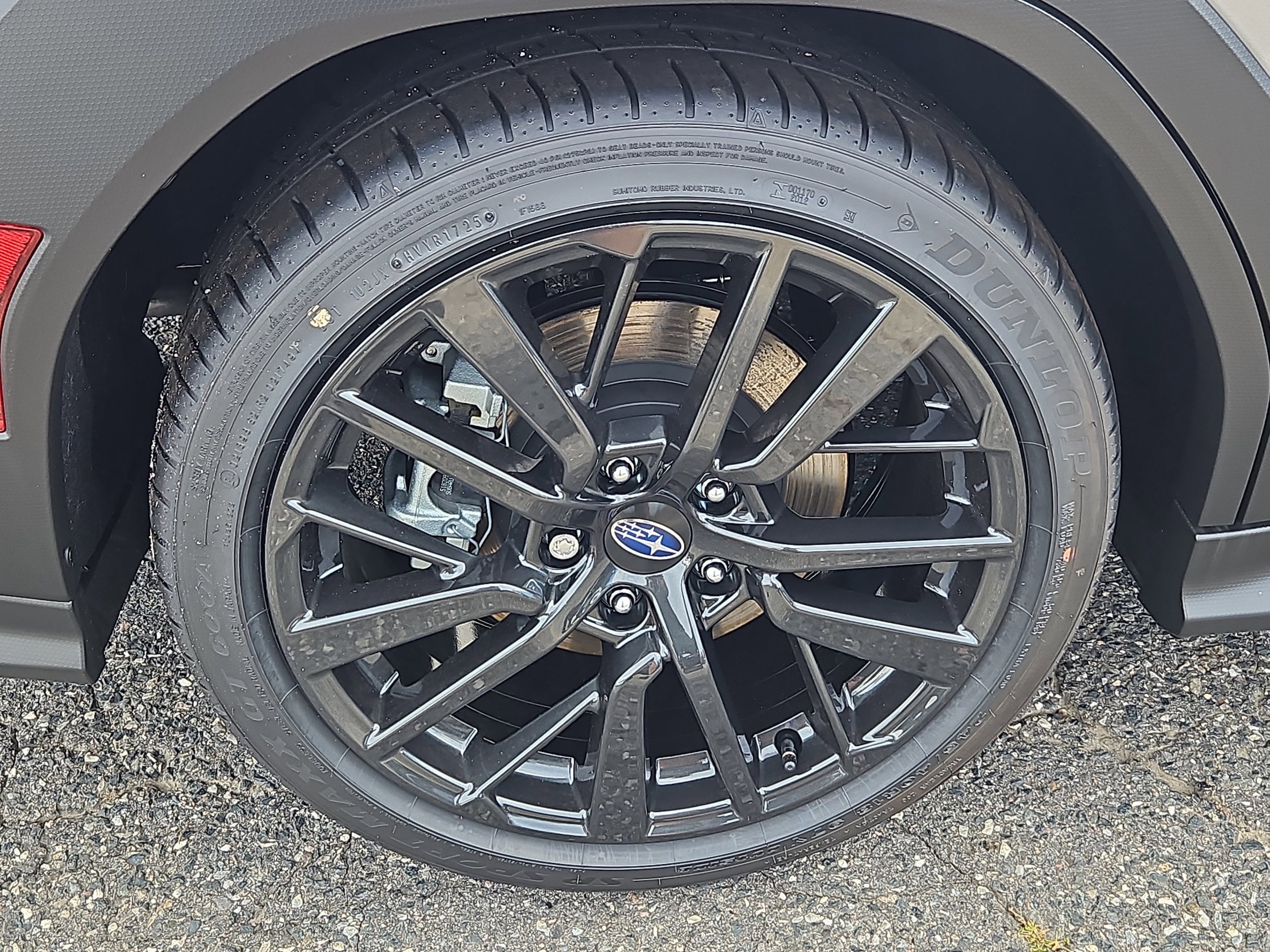 new 2025 Subaru WRX car, priced at $43,214