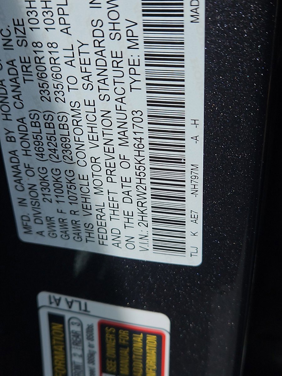 used 2019 Honda CR-V car, priced at $23,990