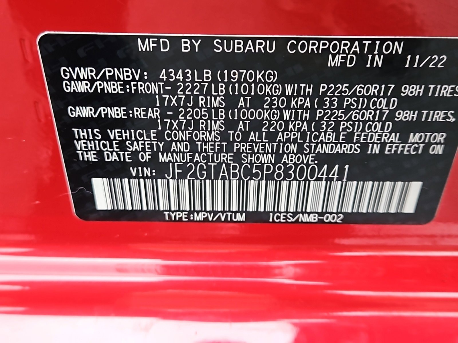 used 2023 Subaru Crosstrek car, priced at $26,990