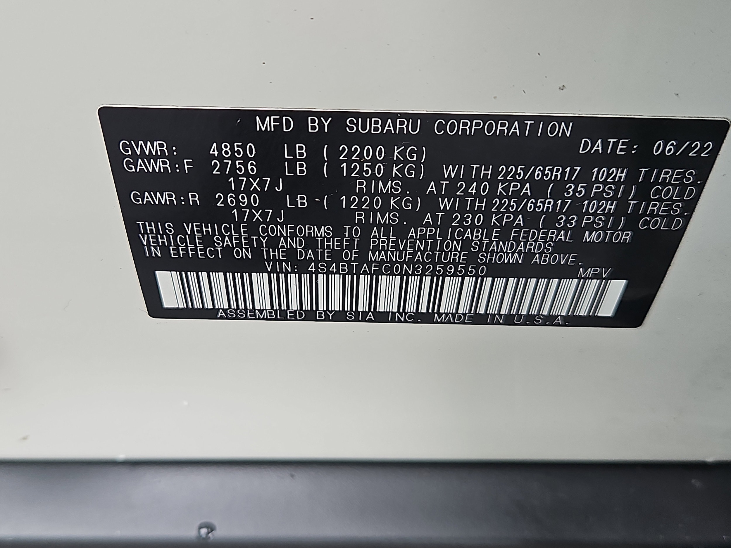 used 2022 Subaru Outback car, priced at $26,990