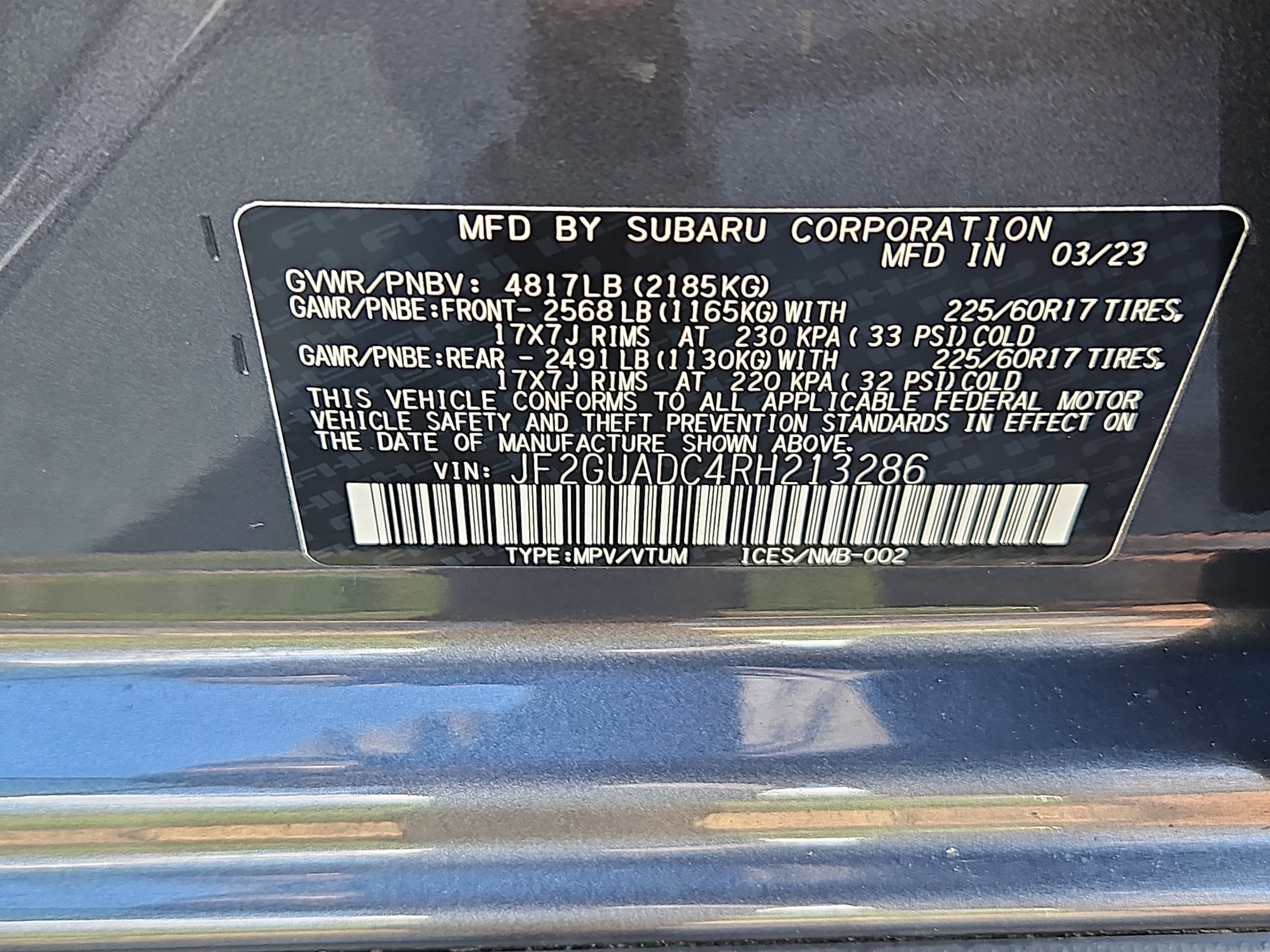 used 2024 Subaru Crosstrek car, priced at $29,530