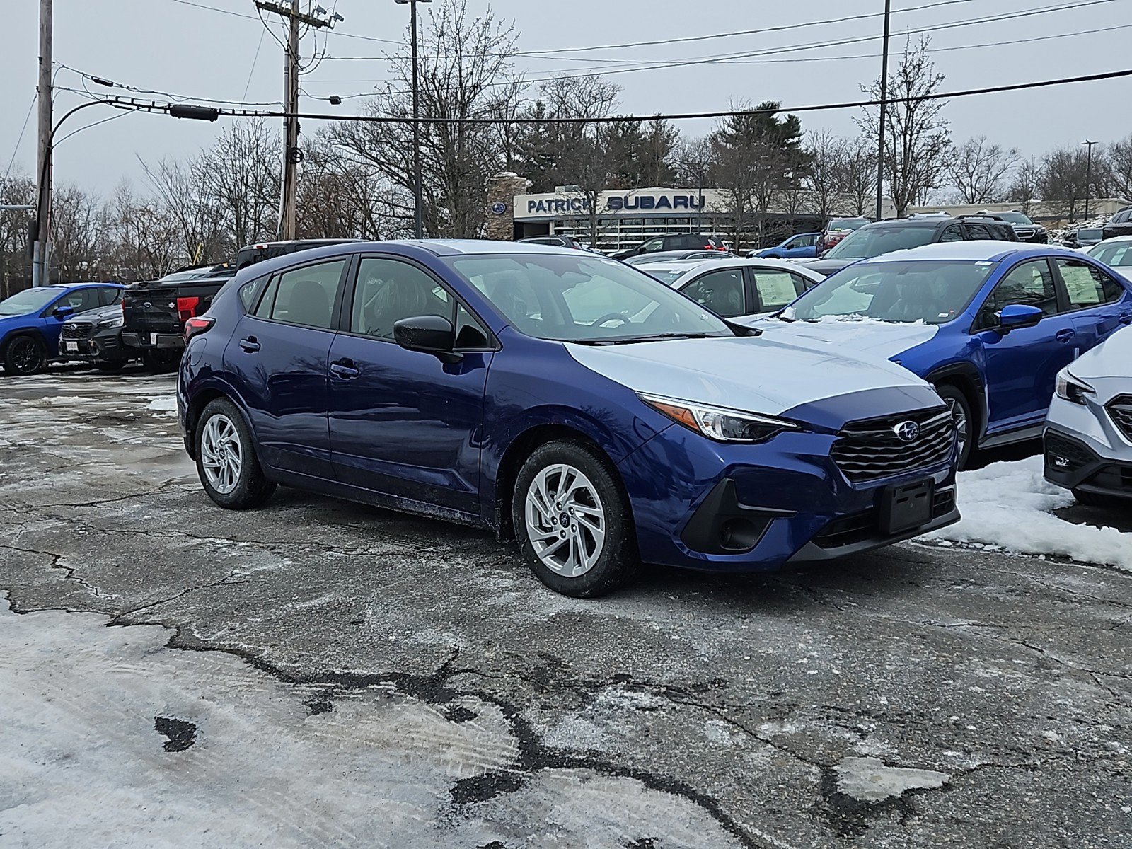 new 2025 Subaru Impreza car, priced at $25,458