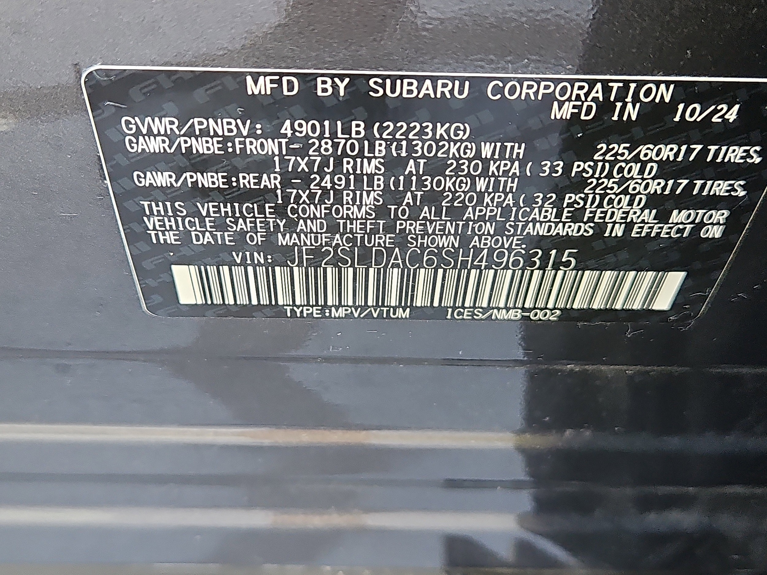 used 2025 Subaru Forester car, priced at $29,490