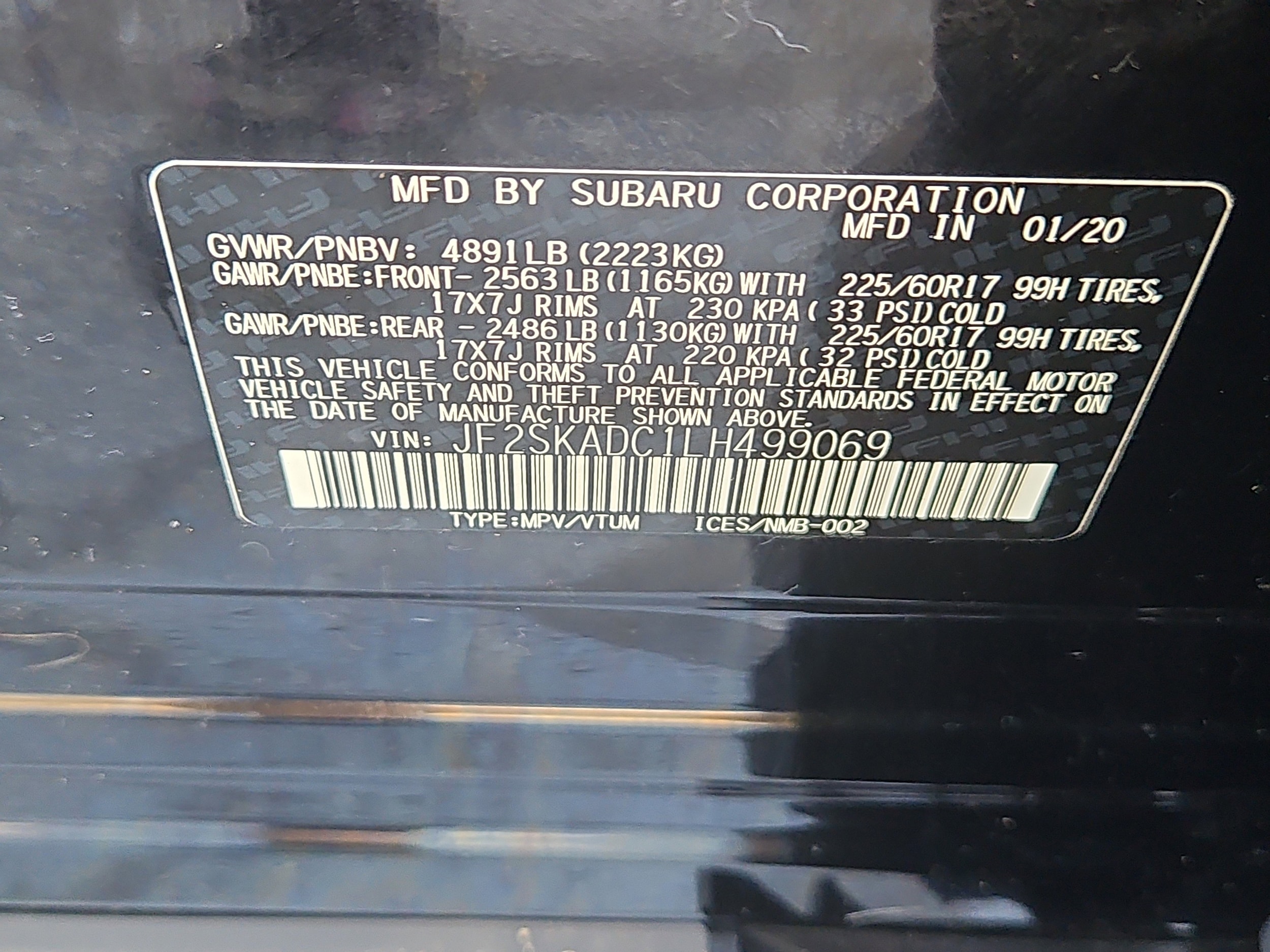 used 2020 Subaru Forester car, priced at $20,619