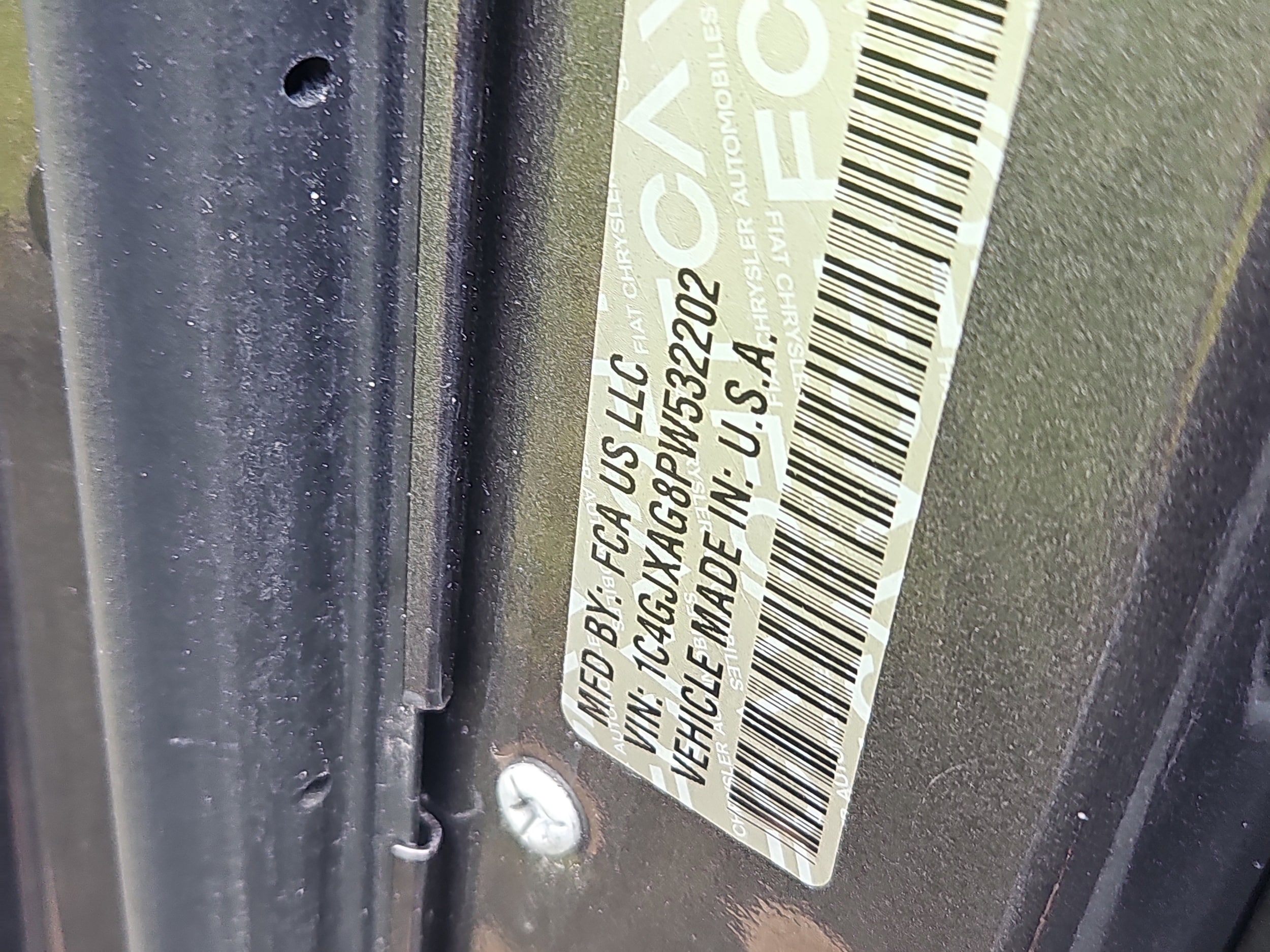 used 2023 Jeep Wrangler car, priced at $31,990