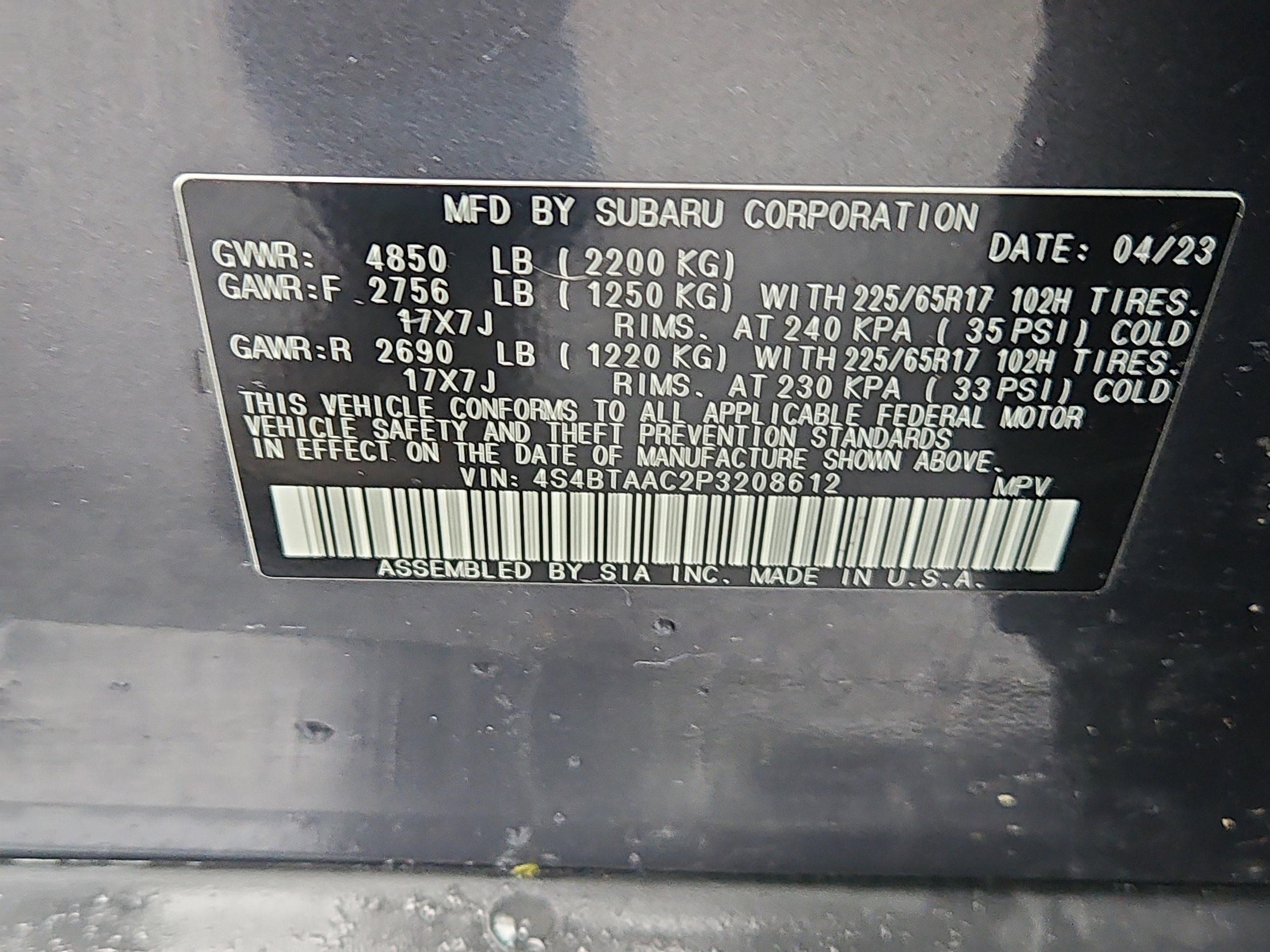 used 2023 Subaru Outback car, priced at $31,477