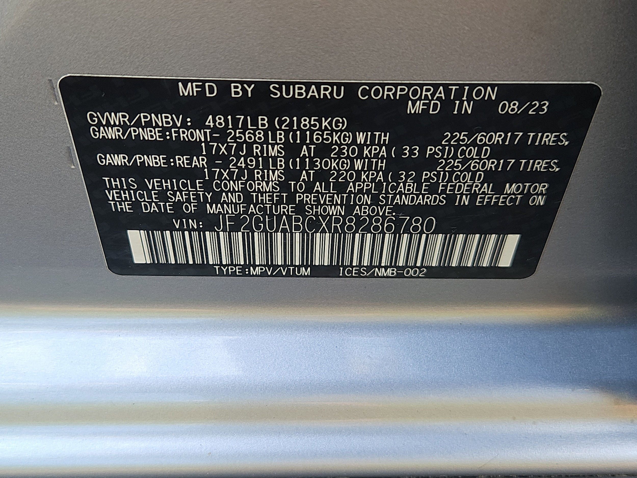used 2024 Subaru Crosstrek car, priced at $26,648