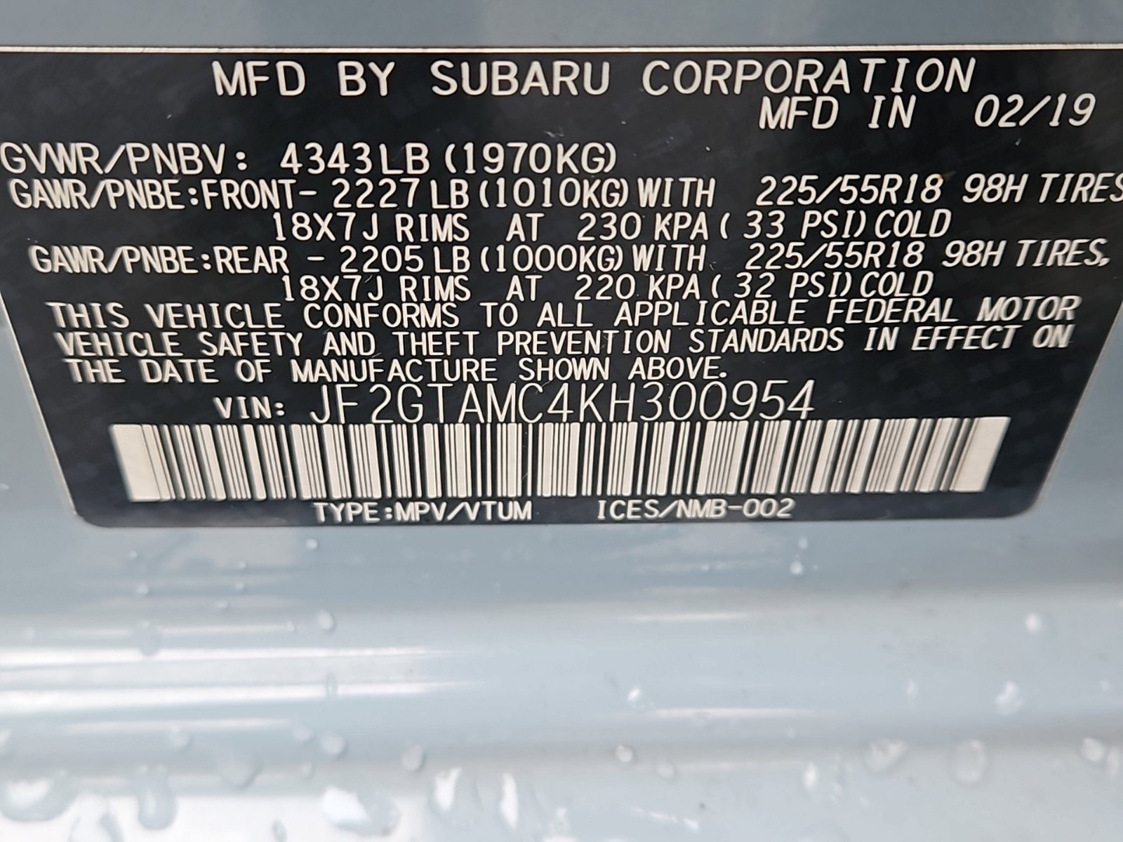 used 2019 Subaru Crosstrek car, priced at $20,990