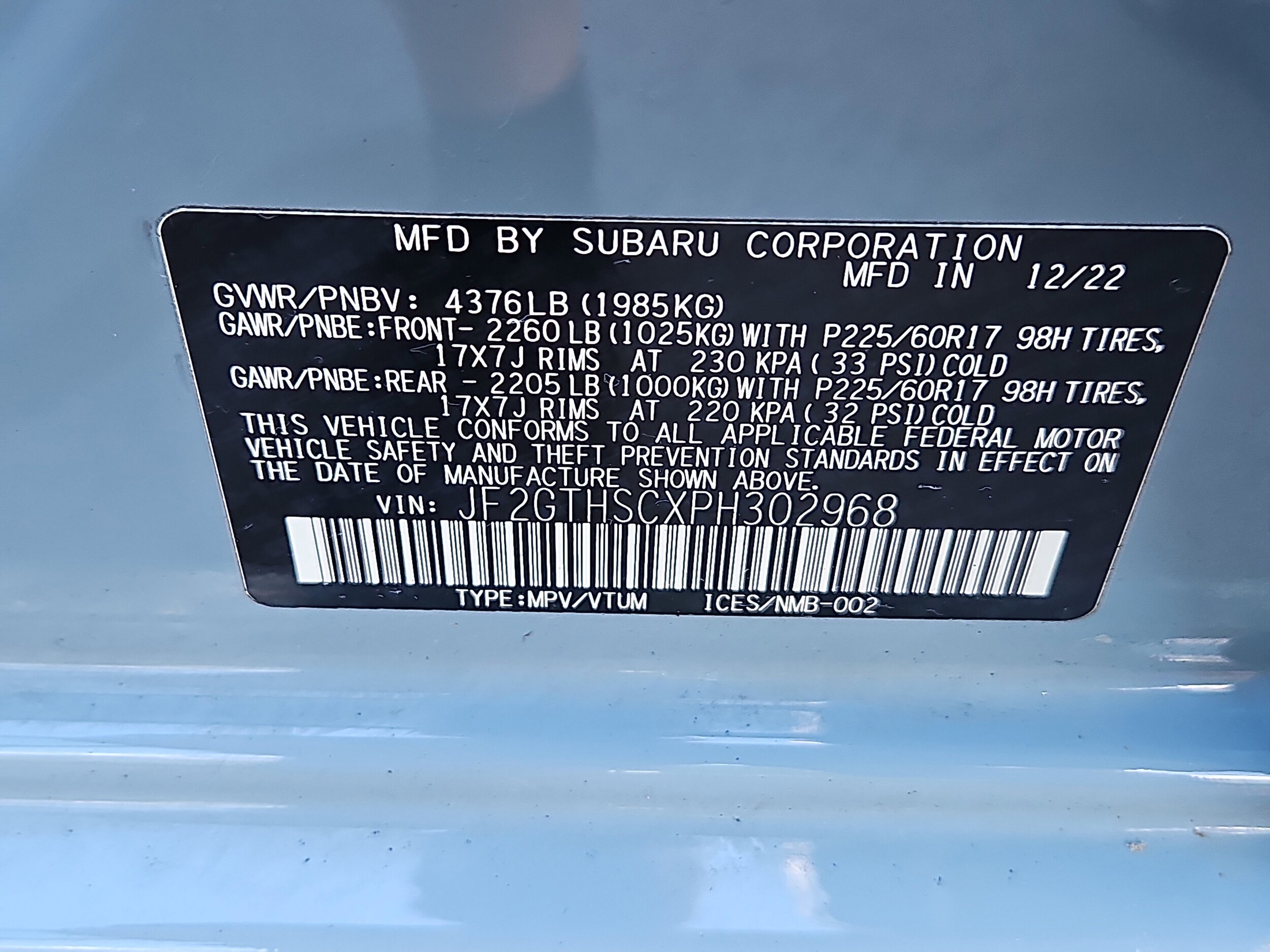 used 2023 Subaru Crosstrek car, priced at $28,963
