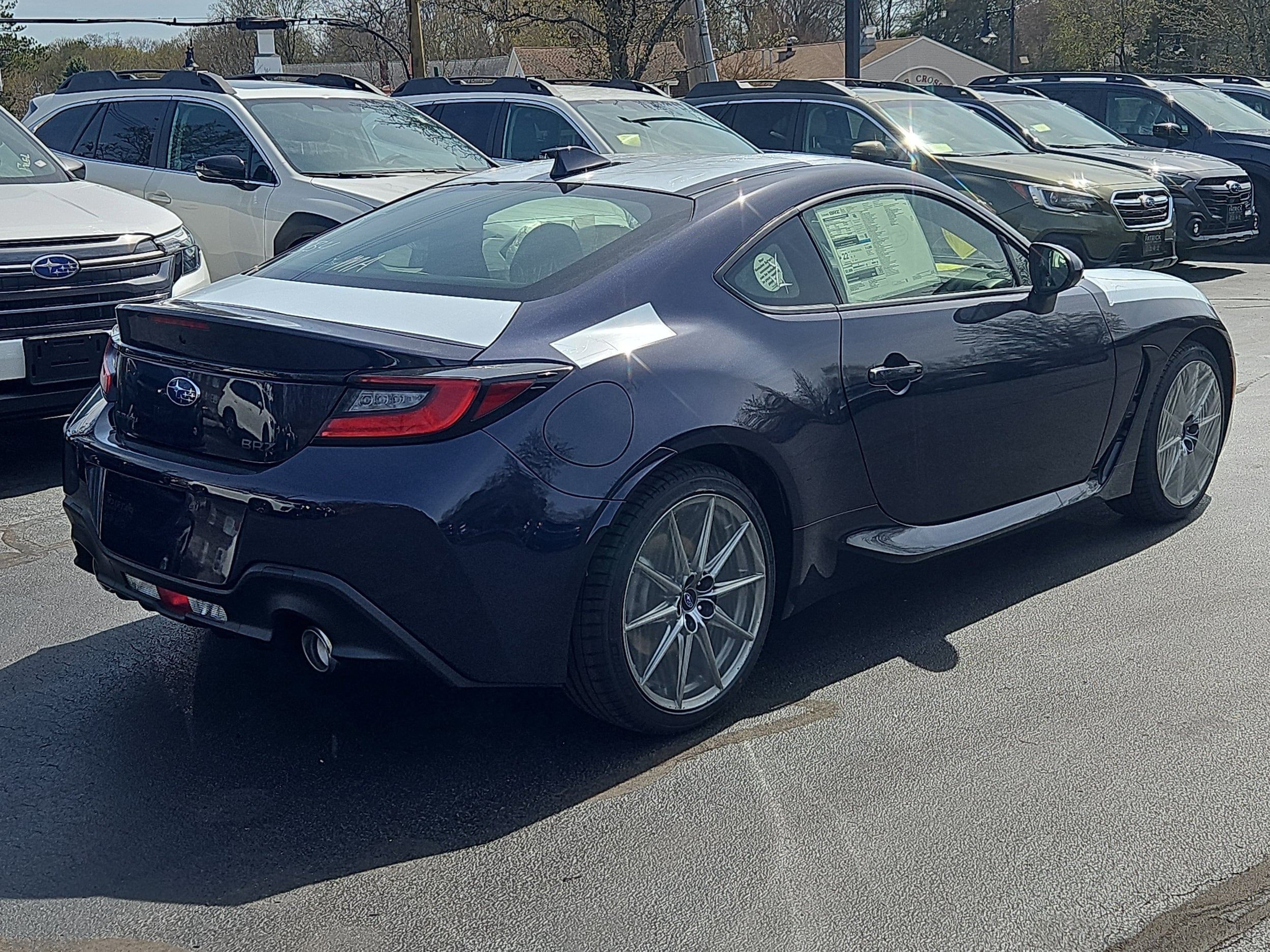 new 2025 Subaru BRZ car, priced at $37,511