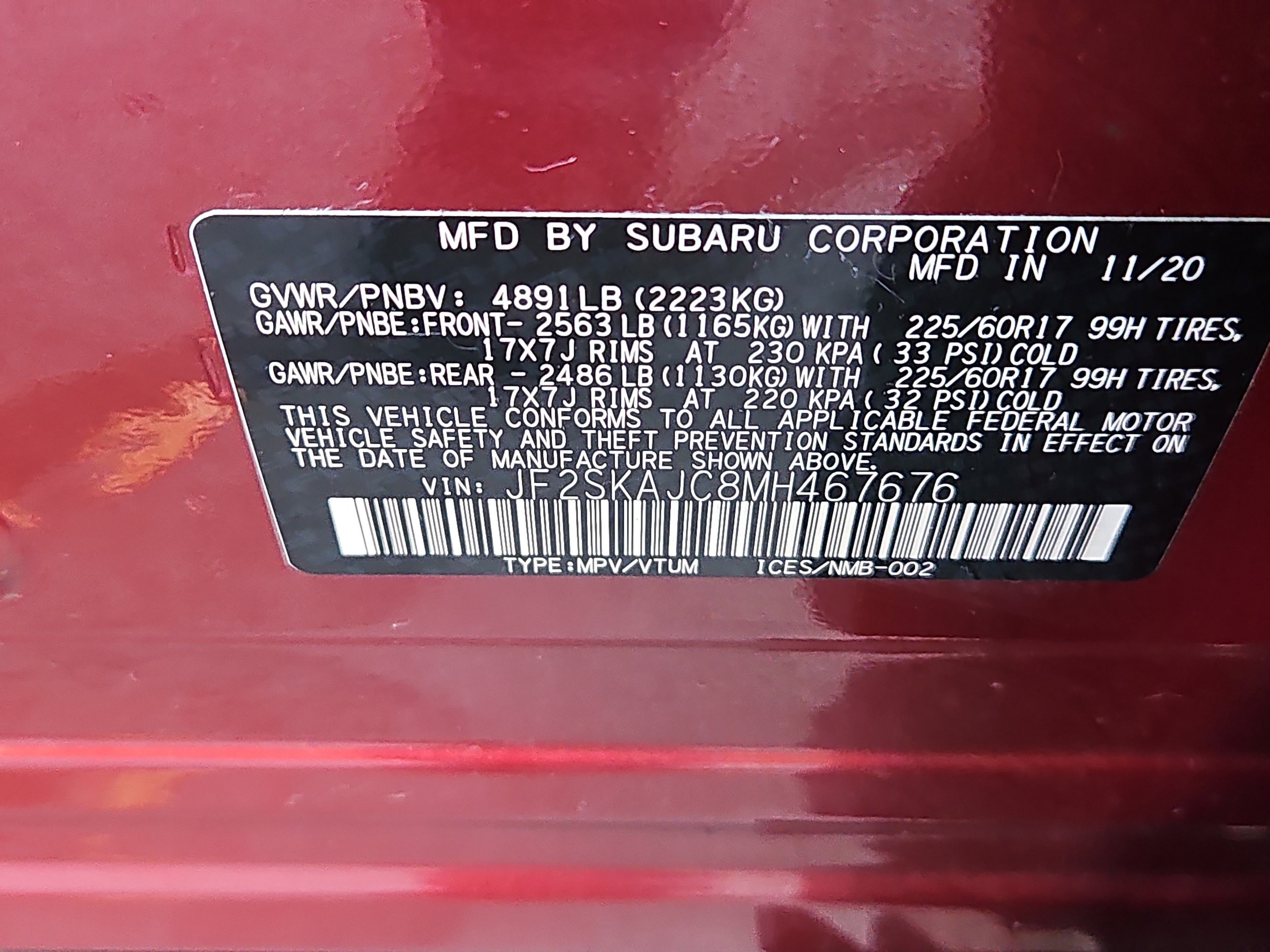 used 2021 Subaru Forester car, priced at $21,576