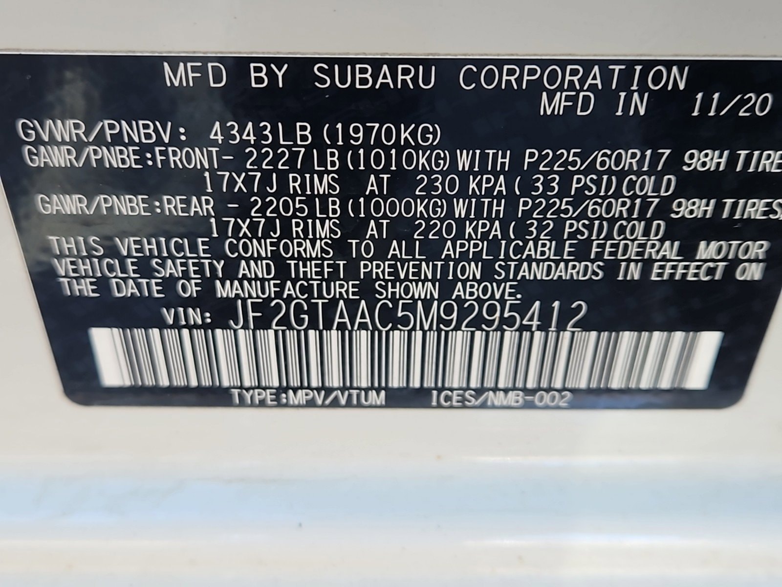 used 2021 Subaru Crosstrek car, priced at $22,990