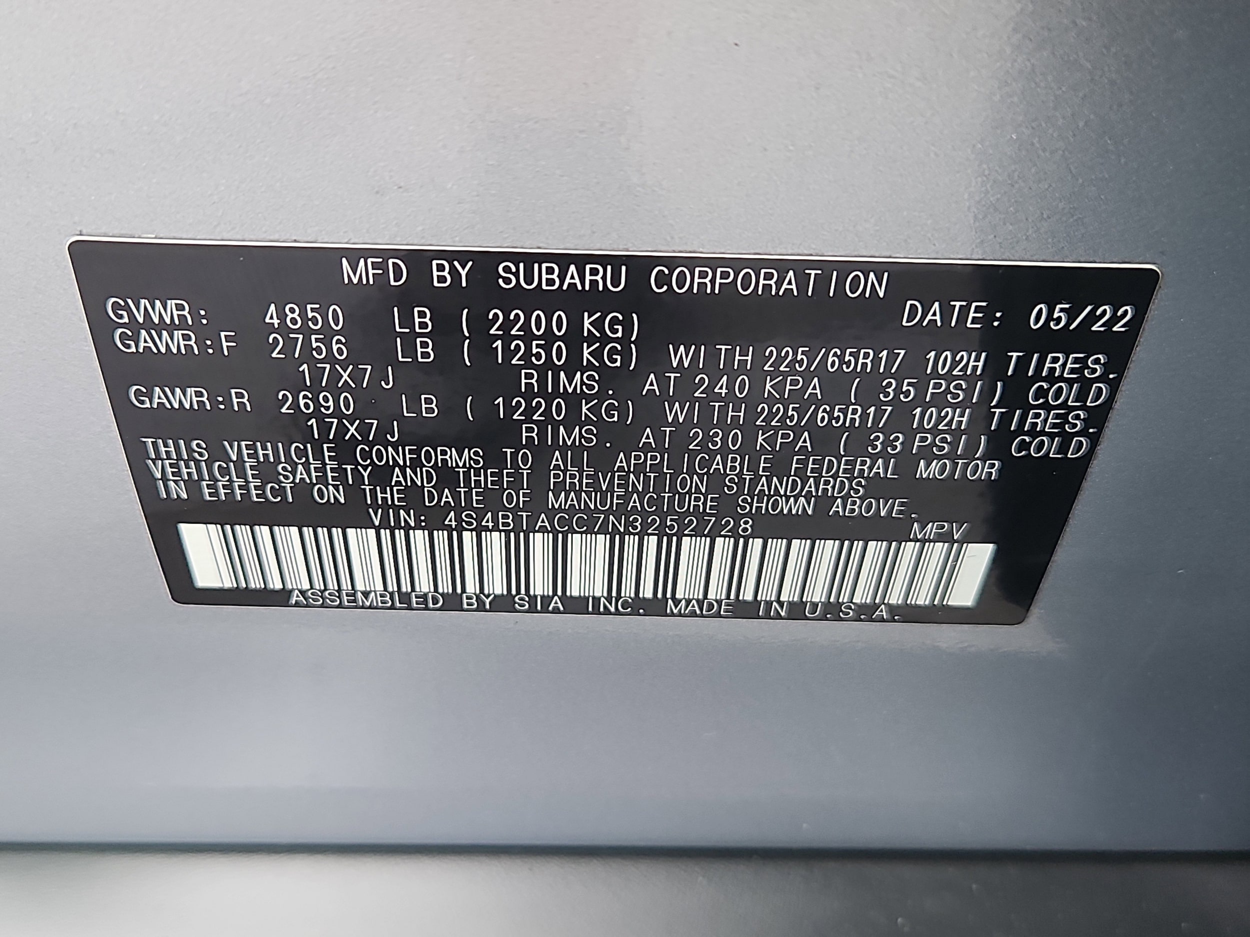 used 2022 Subaru Outback car, priced at $26,990