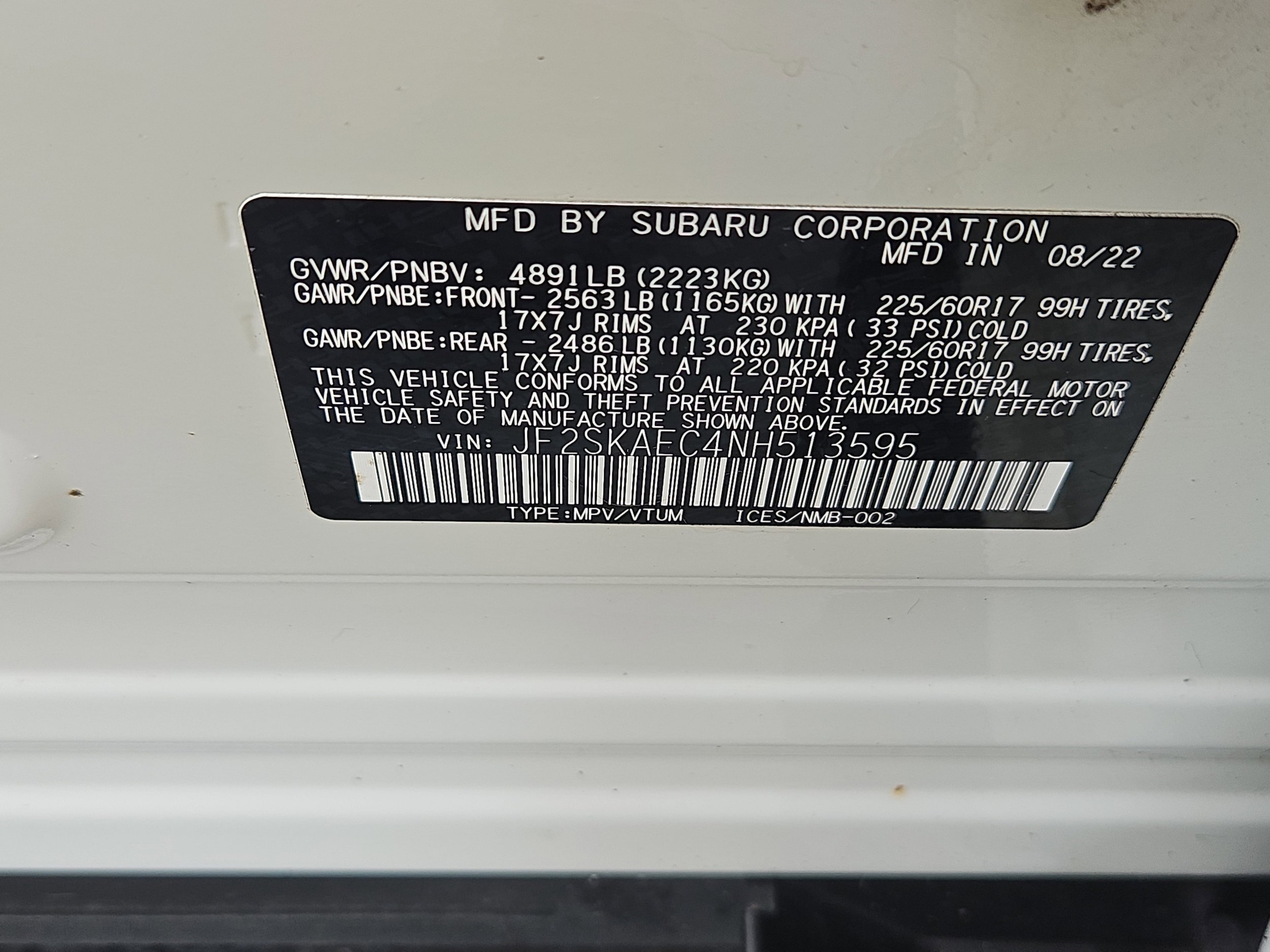 used 2022 Subaru Forester car, priced at $24,310