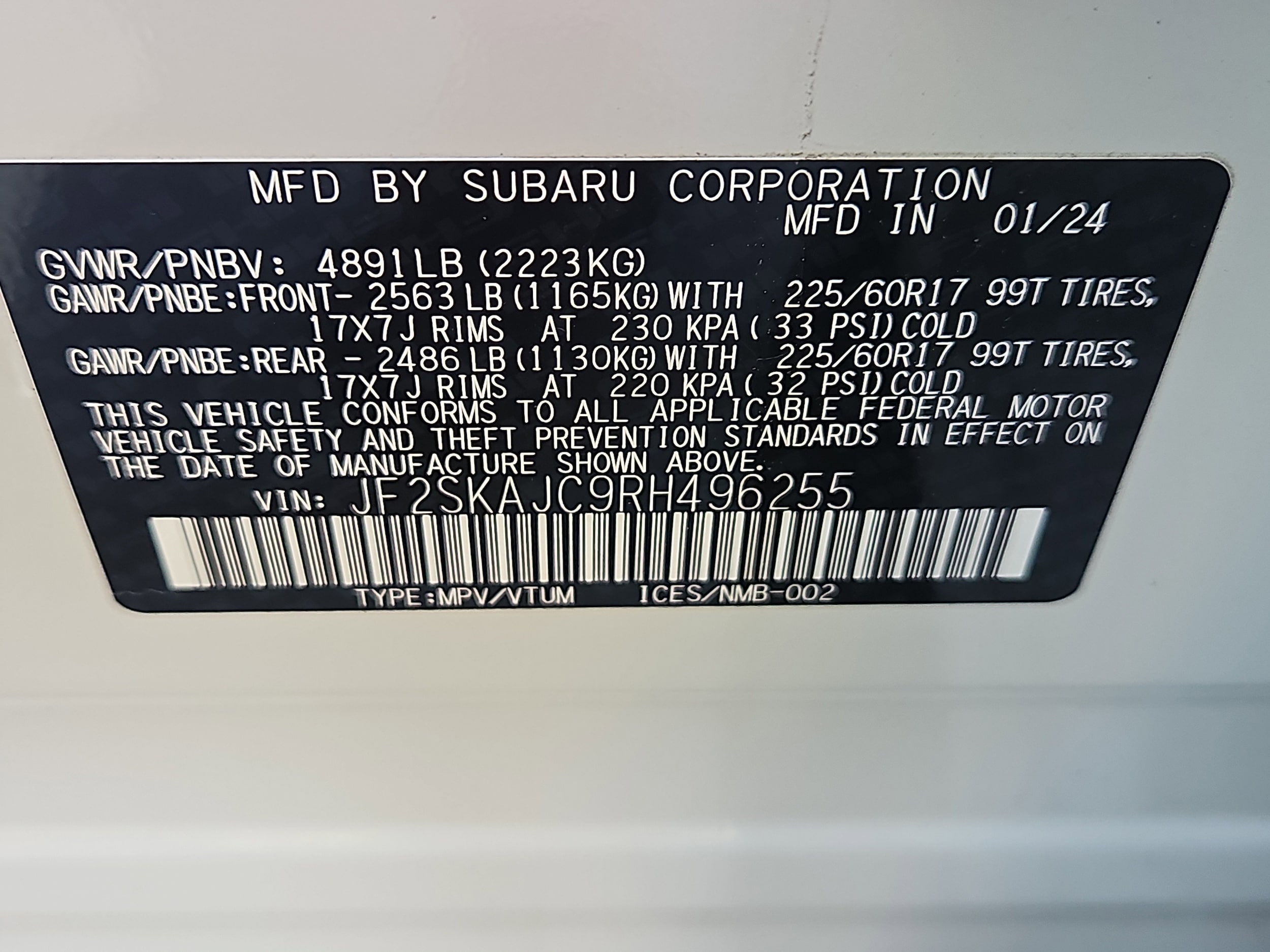 used 2024 Subaru Forester car, priced at $36,056