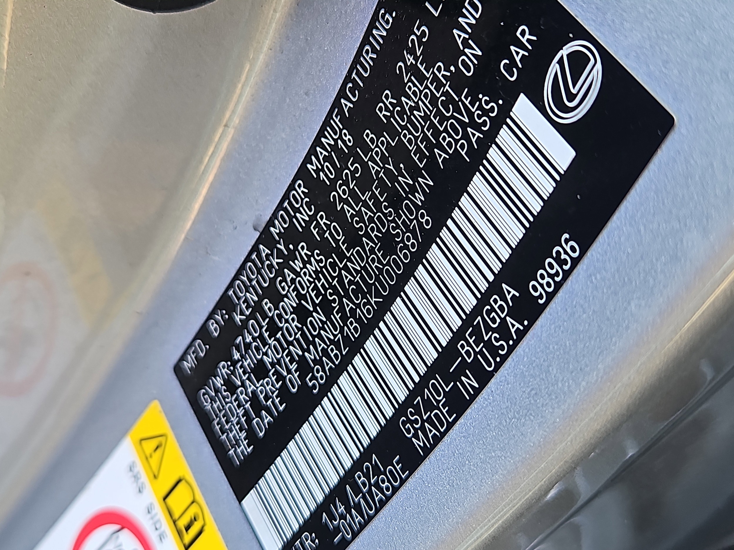 used 2019 Lexus ES car, priced at $27,390