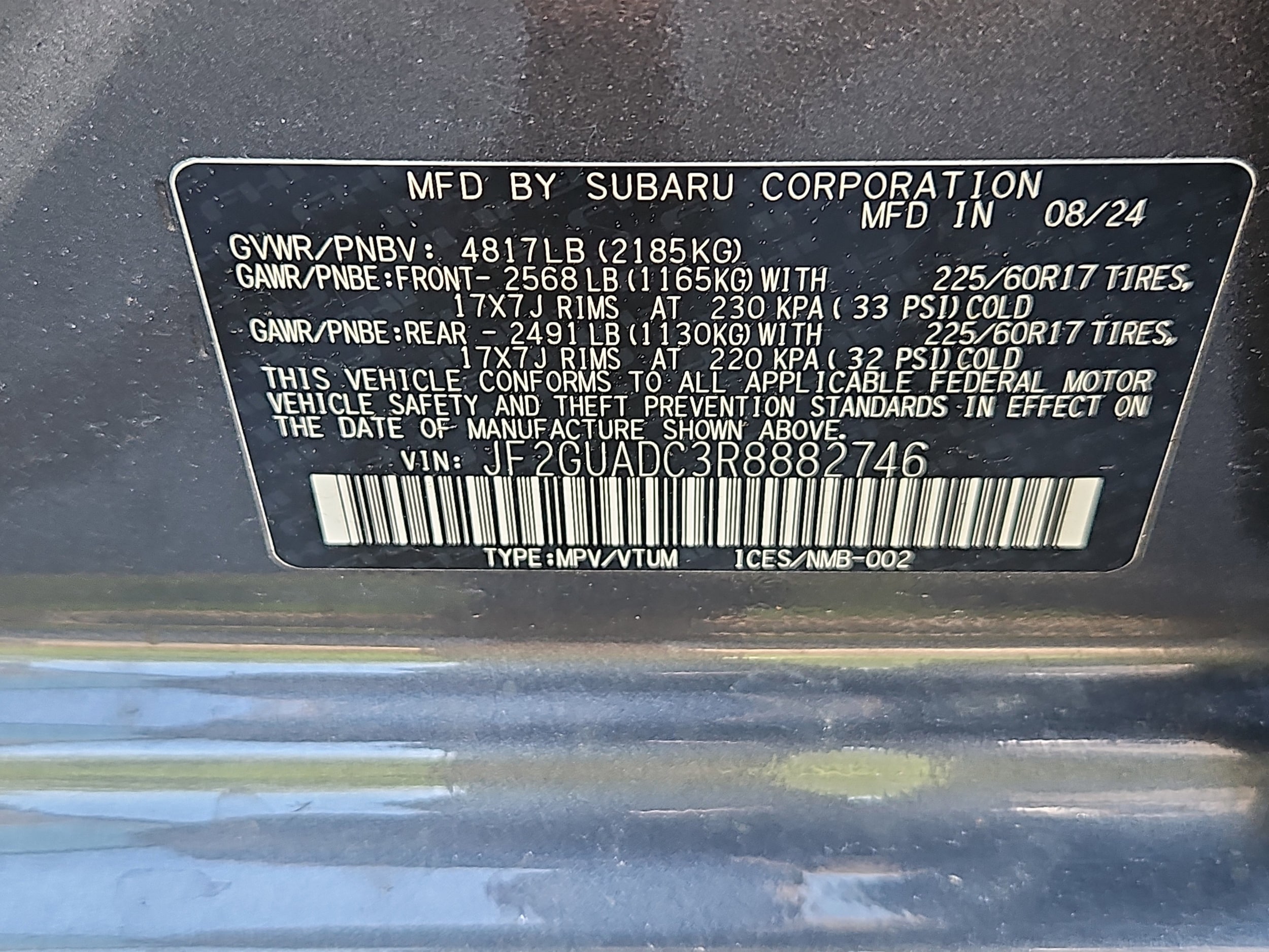 used 2024 Subaru Crosstrek car, priced at $27,990
