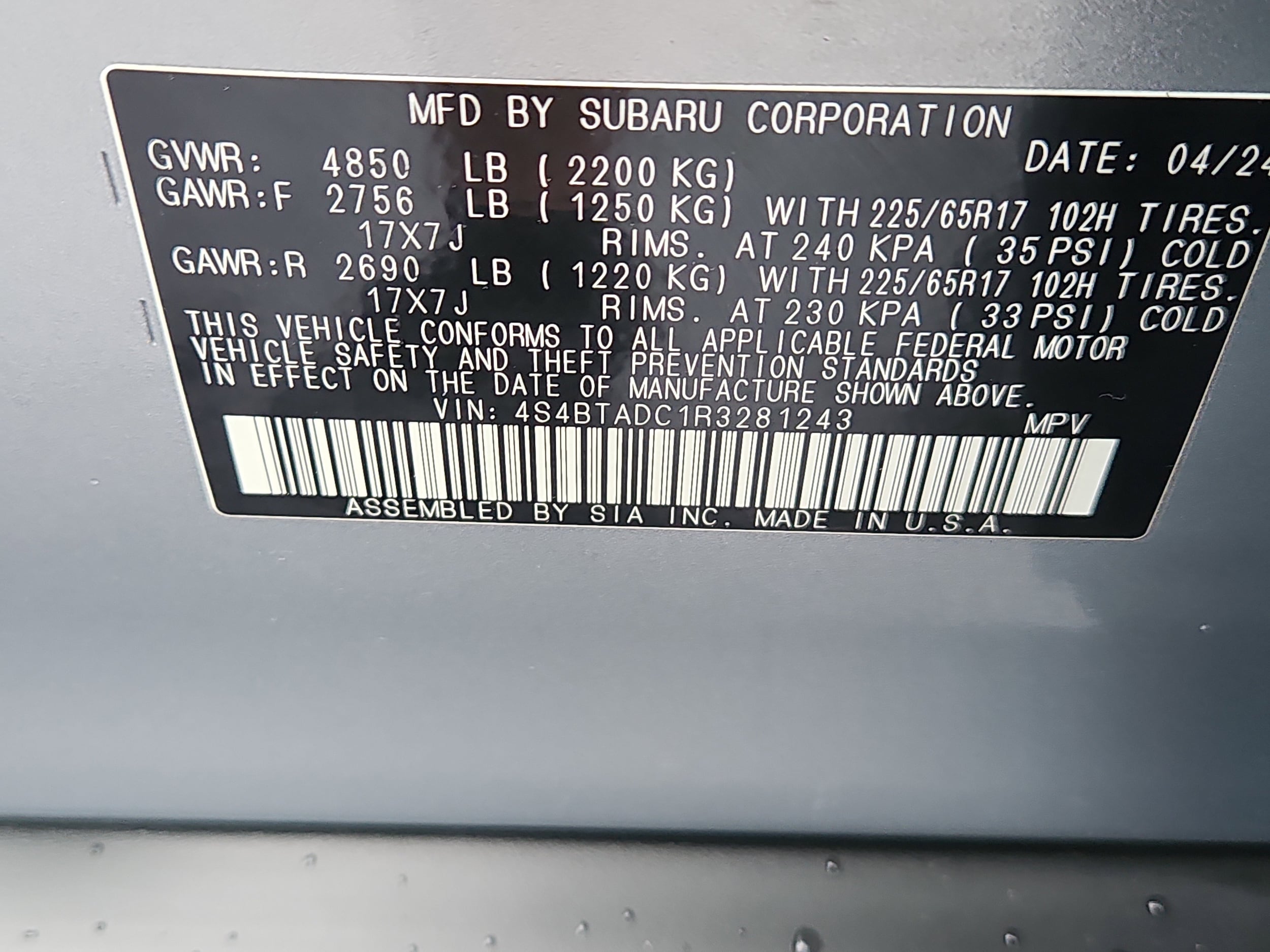 used 2024 Subaru Outback car, priced at $29,976