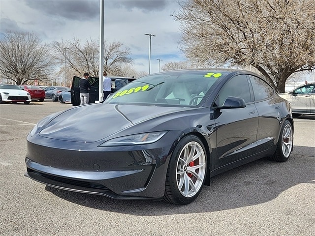 used 2024 Tesla Model 3 car, priced at $49,599