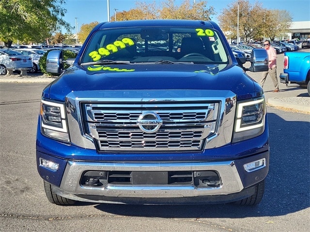 used 2020 Nissan Titan car, priced at $34,949