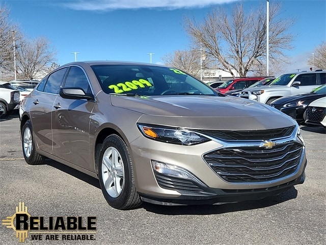 used 2022 Chevrolet Malibu car, priced at $20,455