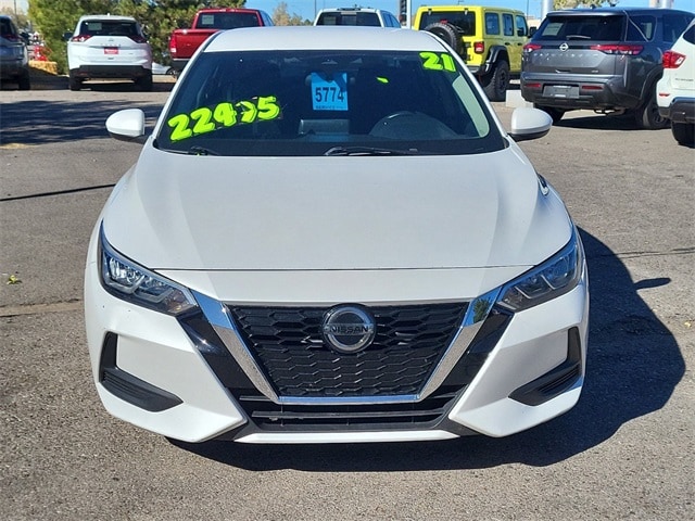 used 2021 Nissan Sentra car, priced at $19,999