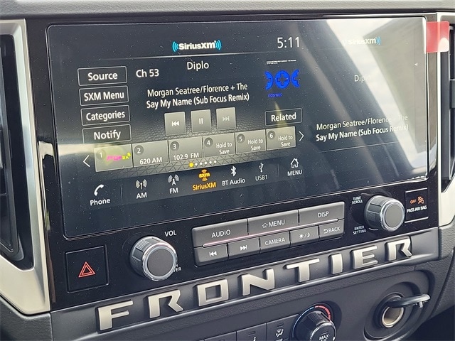 used 2025 Nissan Frontier car, priced at $37,100