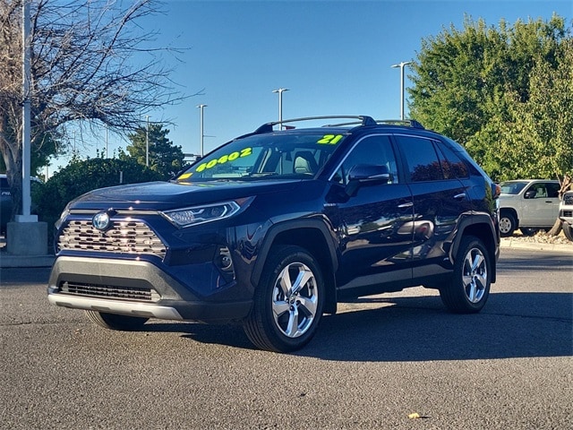 used 2021 Toyota RAV4 Hybrid car, priced at $37,999