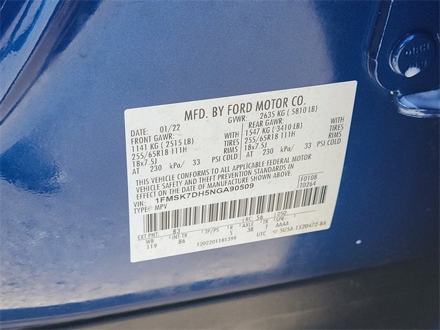 used 2022 Ford Explorer car, priced at $26,964