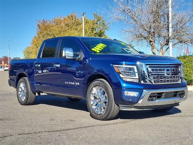 used 2020 Nissan Titan car, priced at $34,949