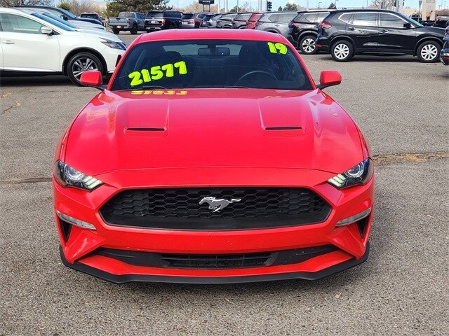 used 2019 Ford Mustang car, priced at $19,255