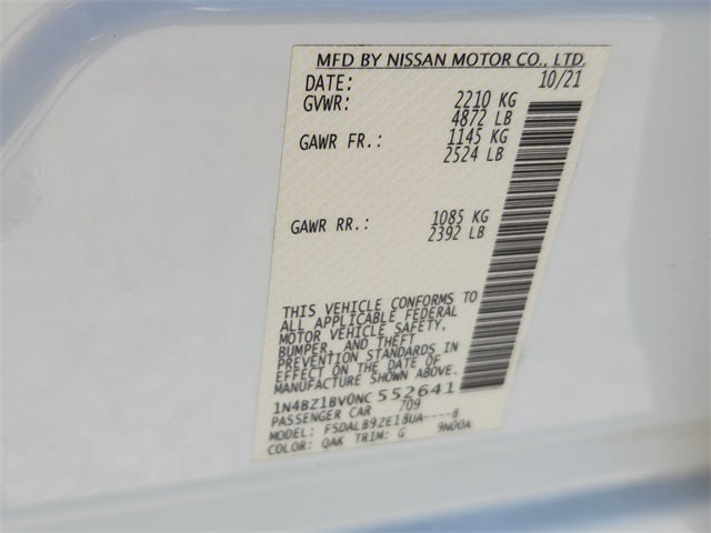 used 2022 Nissan Leaf car, priced at $17,555