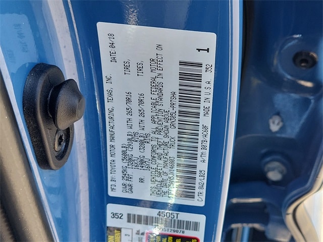used 2018 Toyota Tacoma car, priced at $37,980