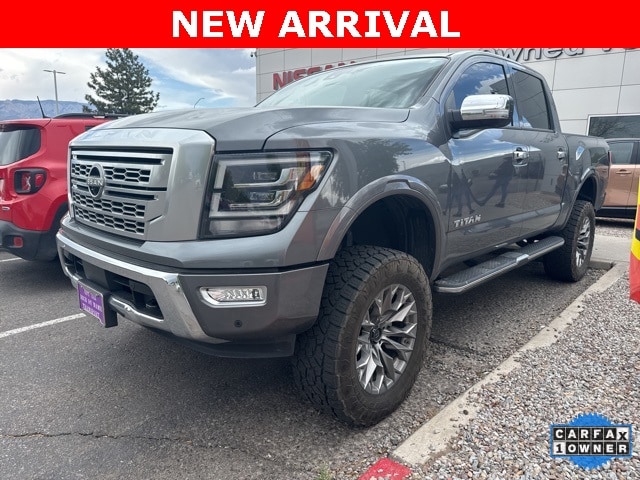 used 2023 Nissan Titan car, priced at $51,999