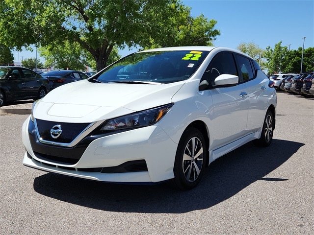 used 2022 Nissan Leaf car, priced at $17,555