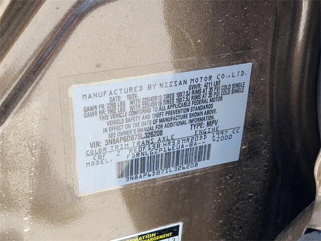 used 2025 Nissan Kicks car, priced at $27,500