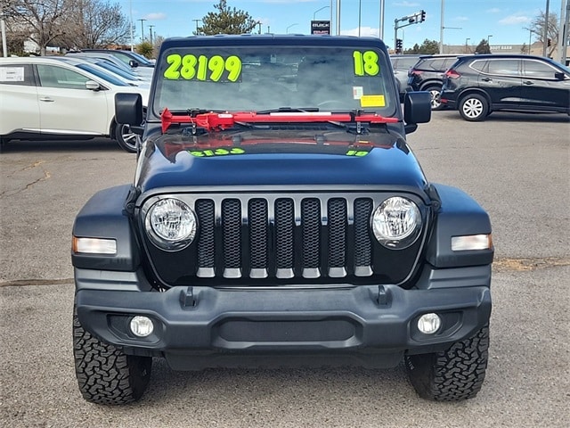 used 2018 Jeep Wrangler car, priced at $26,192