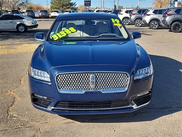 used 2019 Lincoln Continental car, priced at $28,997